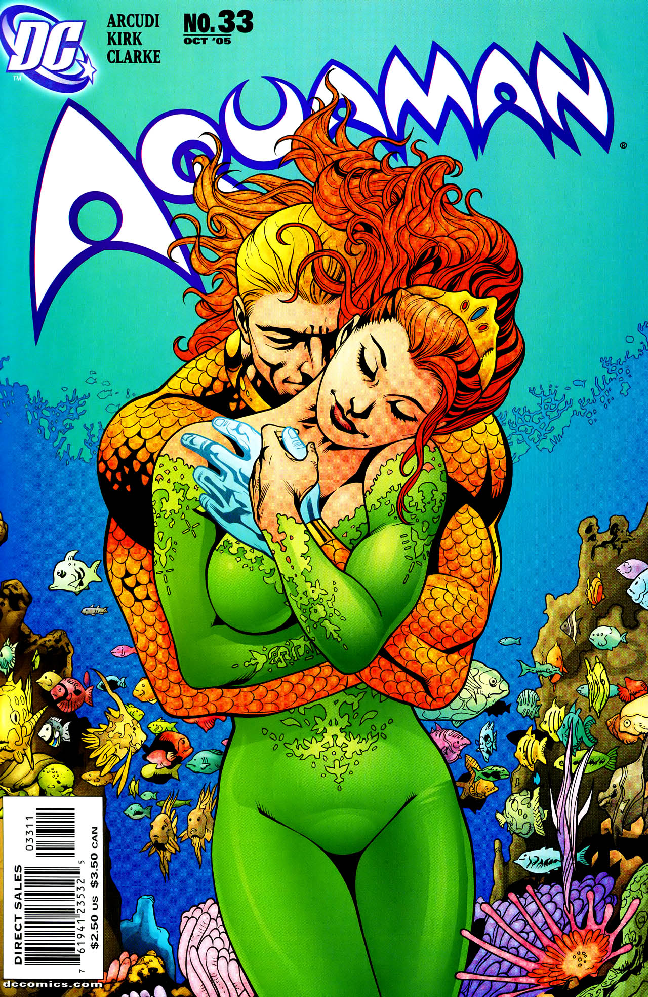 <{ $series->title }} issue 21 (Aquaman) - Page 1