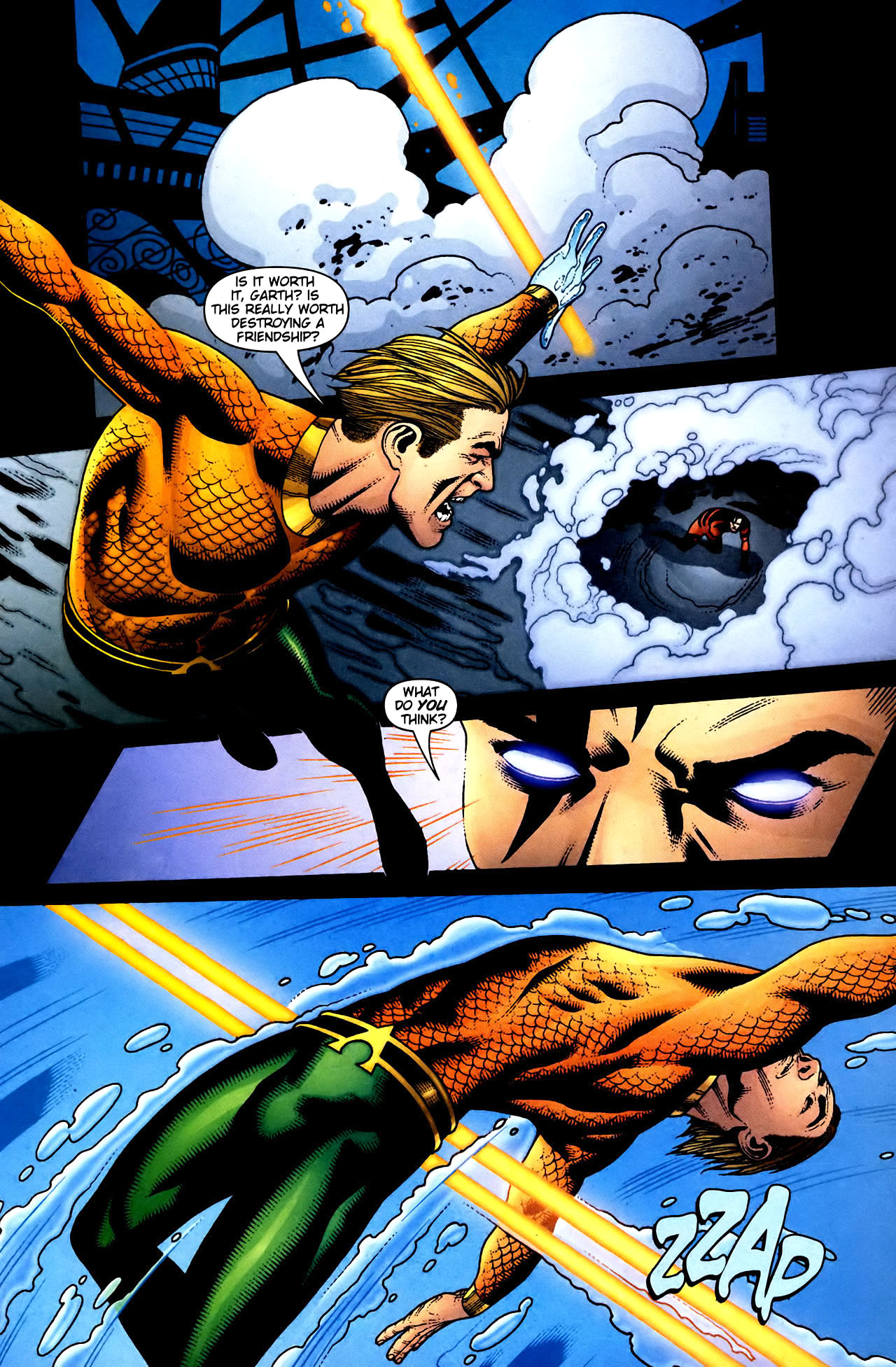 <{ $series->title }} issue 22 (Aquaman) - Page 4