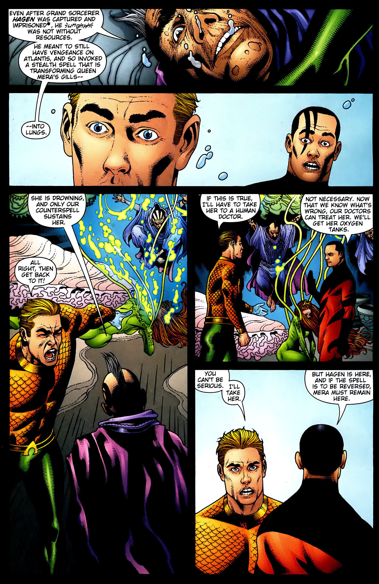 <{ $series->title }} issue 22 (Aquaman) - Page 8