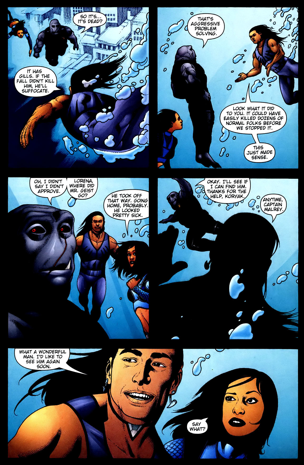 Infinite Crisis Omnibus (2005) issue 22 (Aquaman) - Page 21