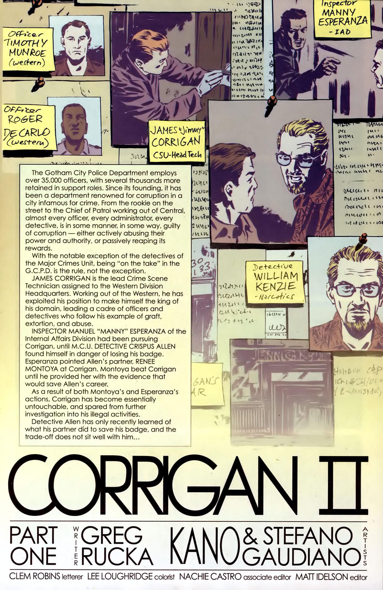 <{ $series->title }} issue 27 (Gotham Central) - Page 2