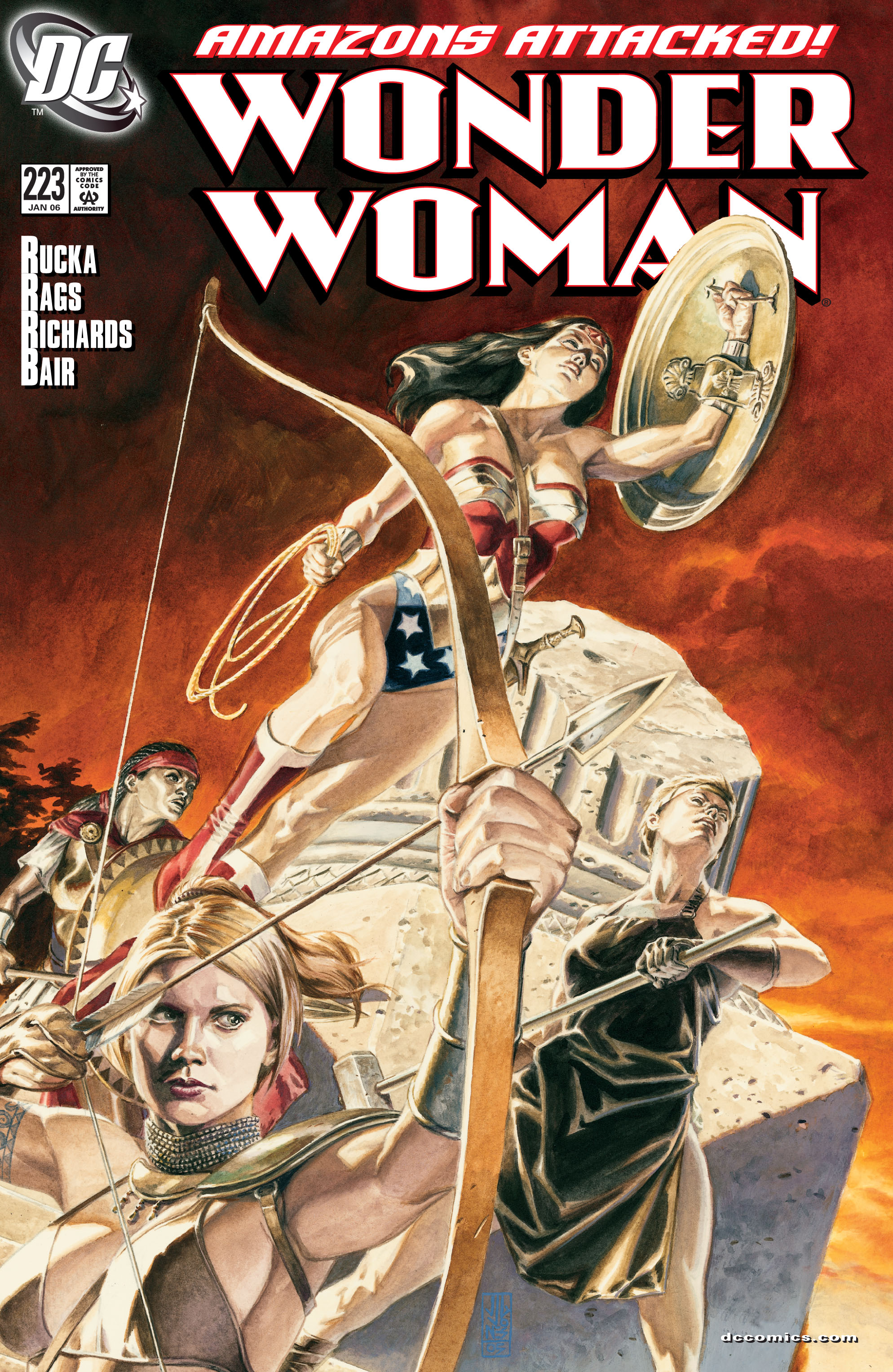 <{ $series->title }} issue 31 (Wonder Woman) - Page 1