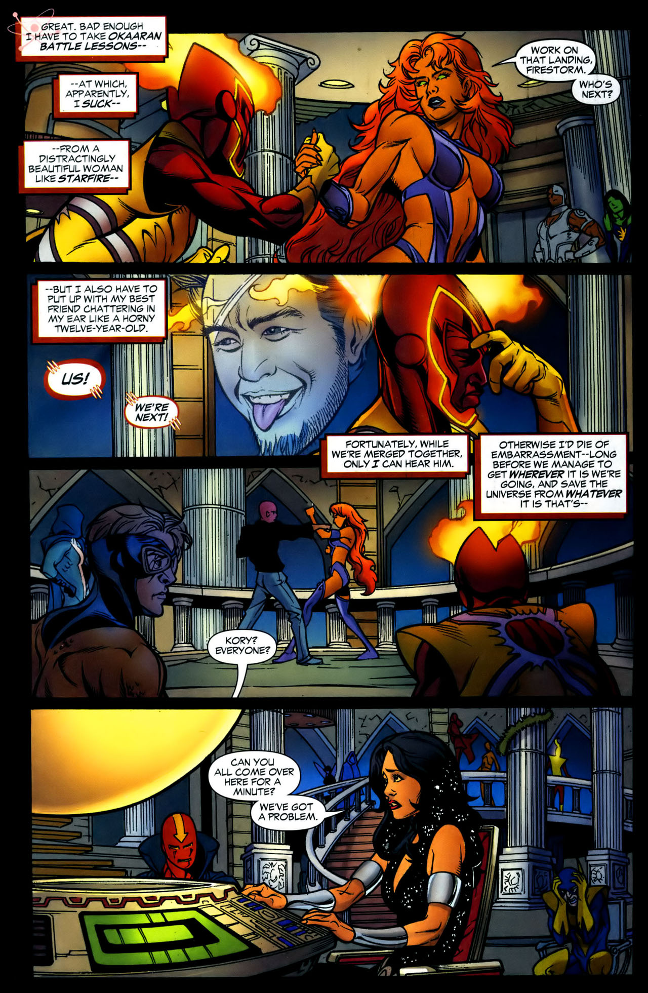 <{ $series->title }} issue 34 (Firestorm) - Page 4