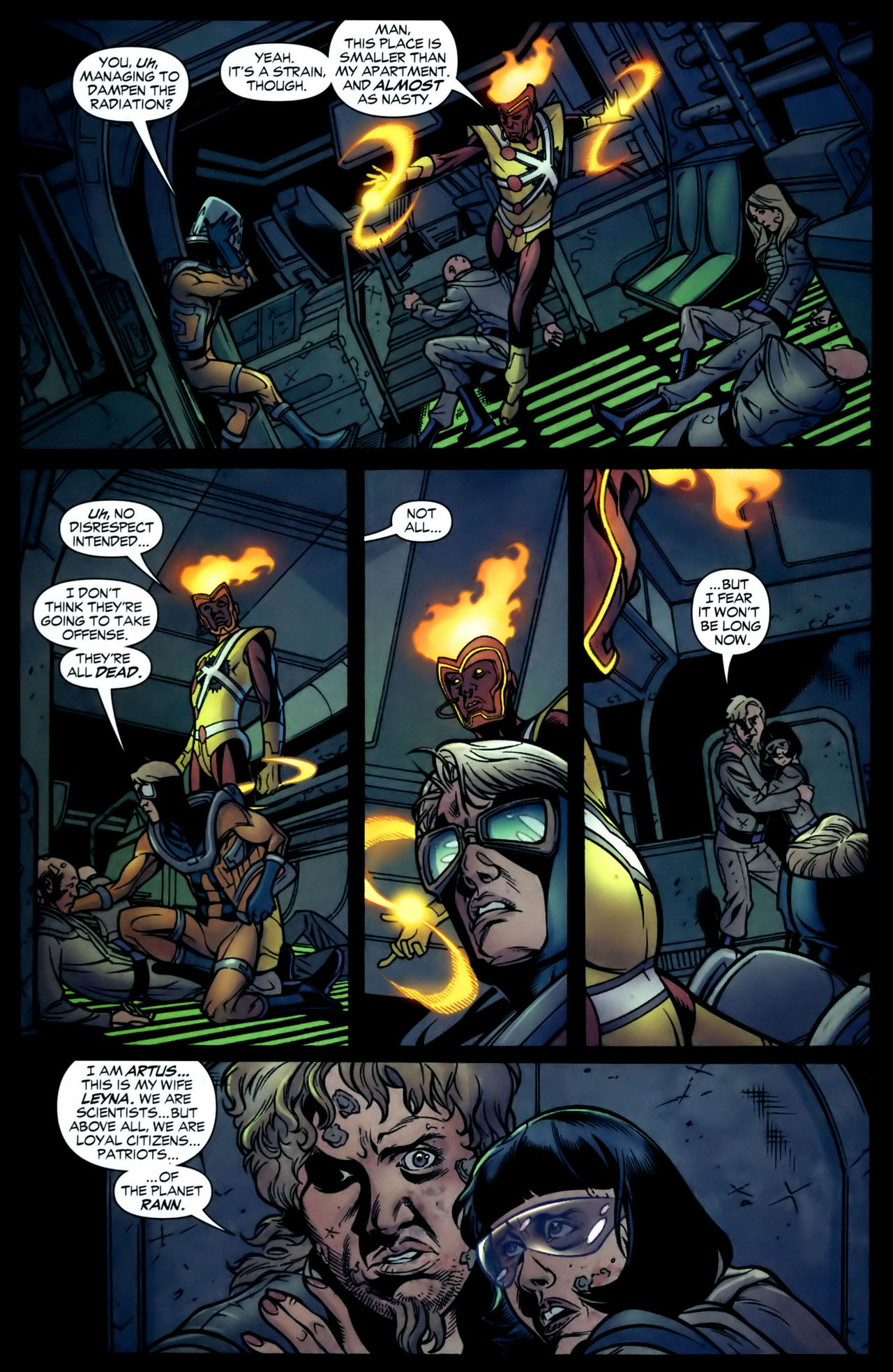 <{ $series->title }} issue 34 (Firestorm) - Page 10