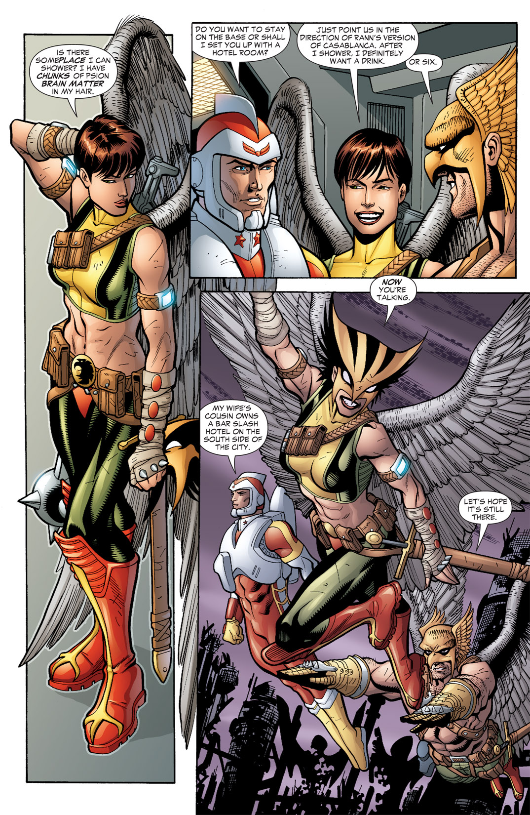 Infinite Crisis Omnibus (2005) issue 39 (Hawkman) - Page 12