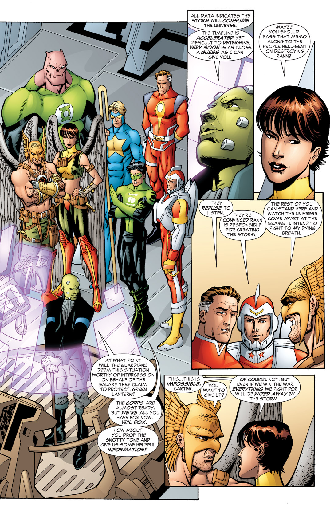 Infinite Crisis Omnibus (2005) issue 40 (Hawkman) - Page 17