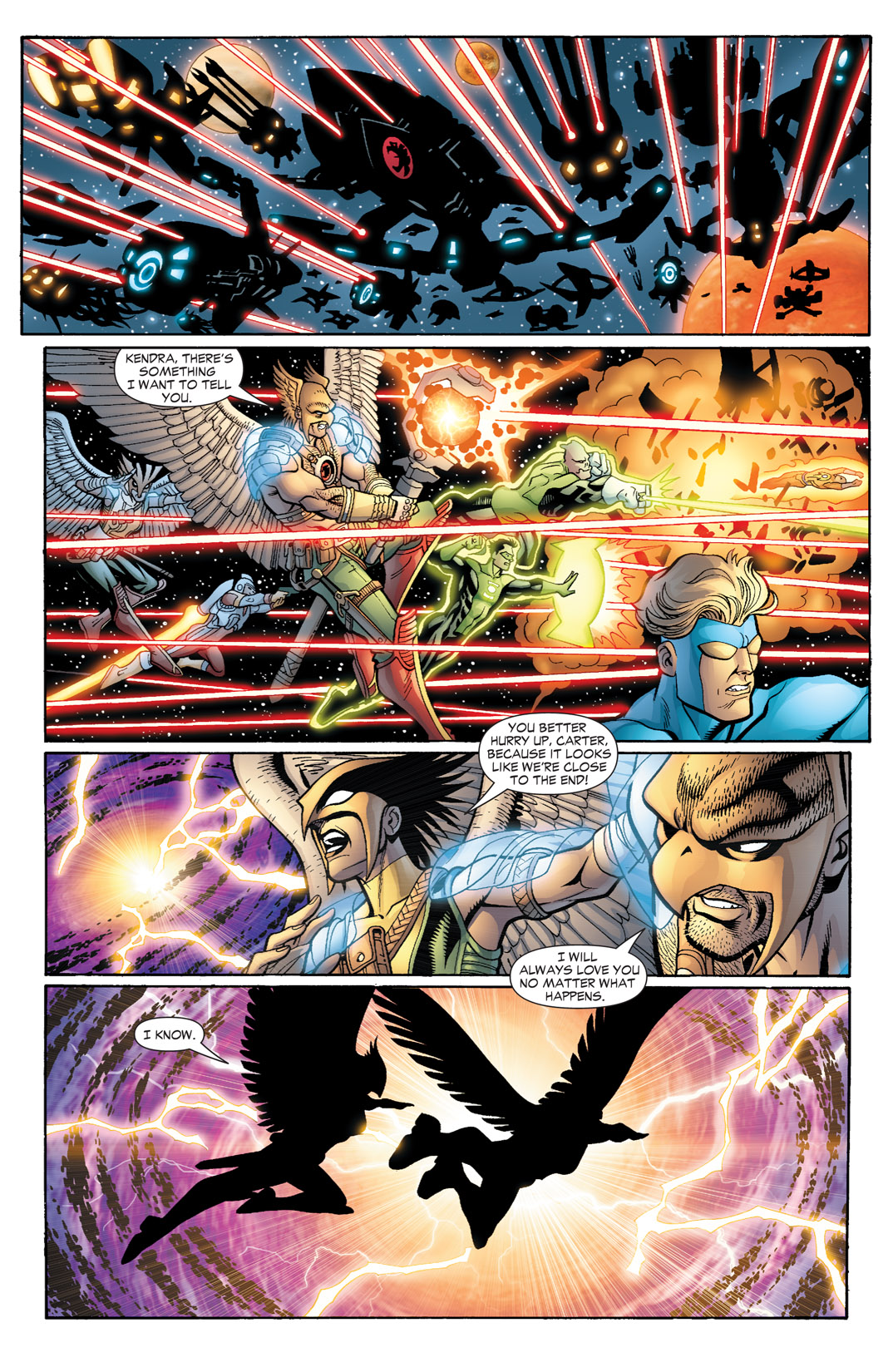 <{ $series->title }} issue 40 (Hawkman) - Page 21