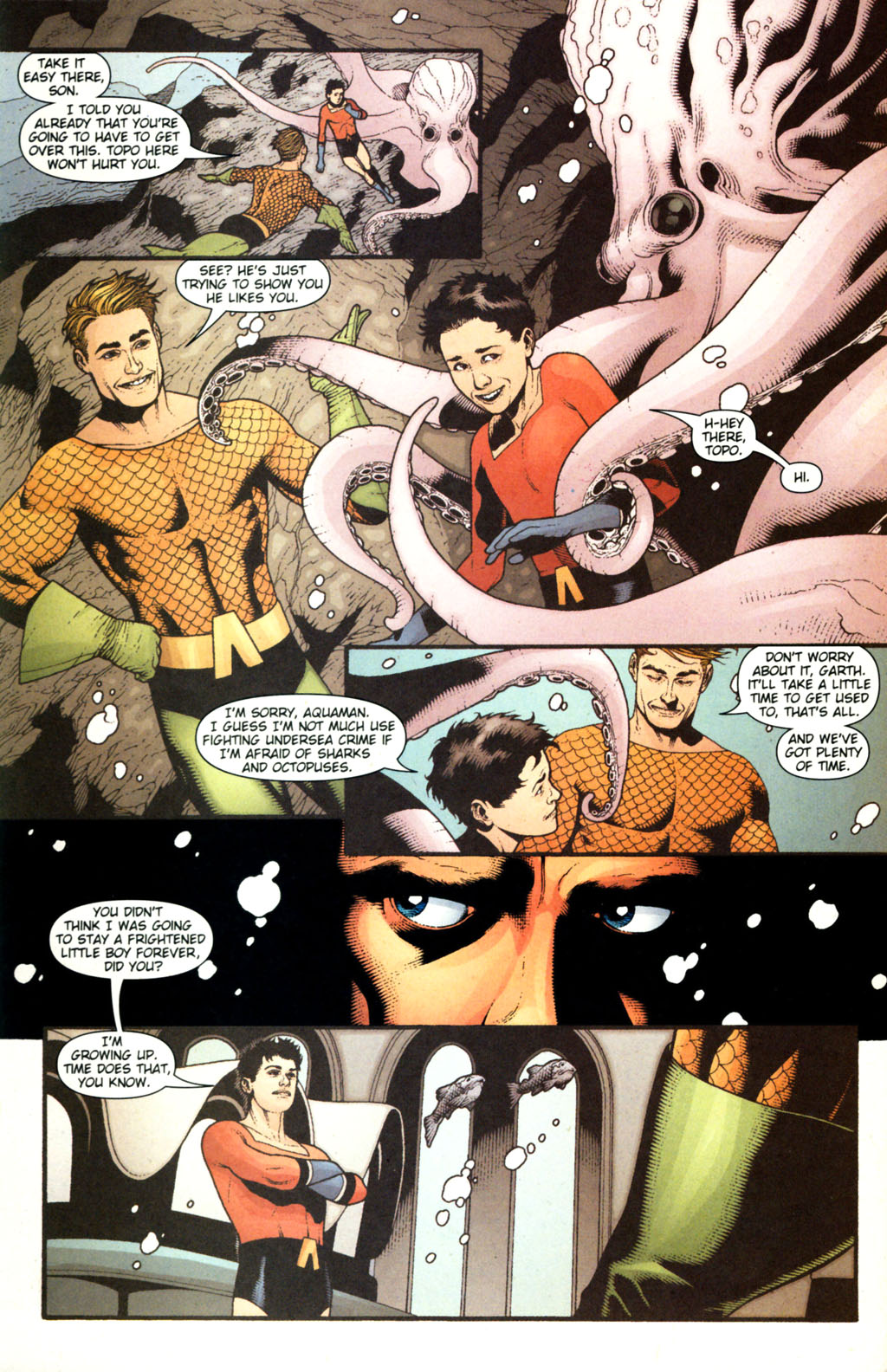 <{ $series->title }} issue 47 (Aquaman) - Page 18