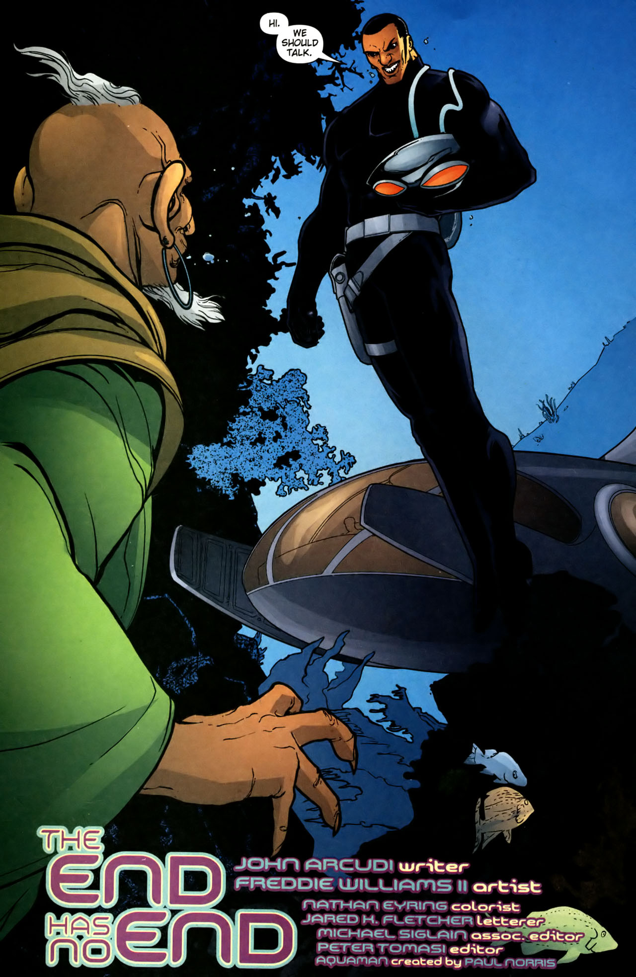 <{ $series->title }} issue 48 (Aquaman) - Page 6