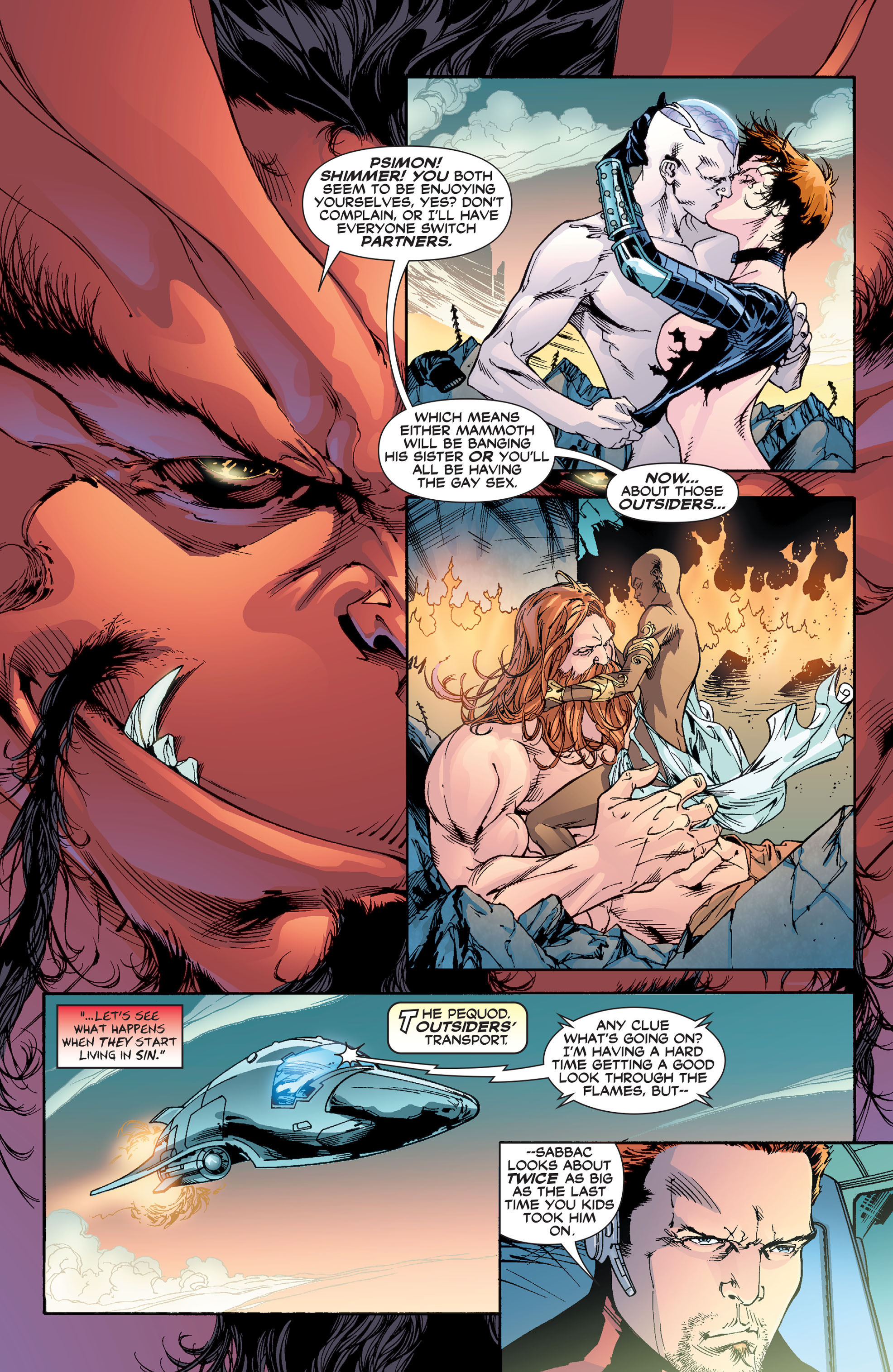 Infinite Crisis Omnibus (2005) issue 6 (Outsiders) - Page 7