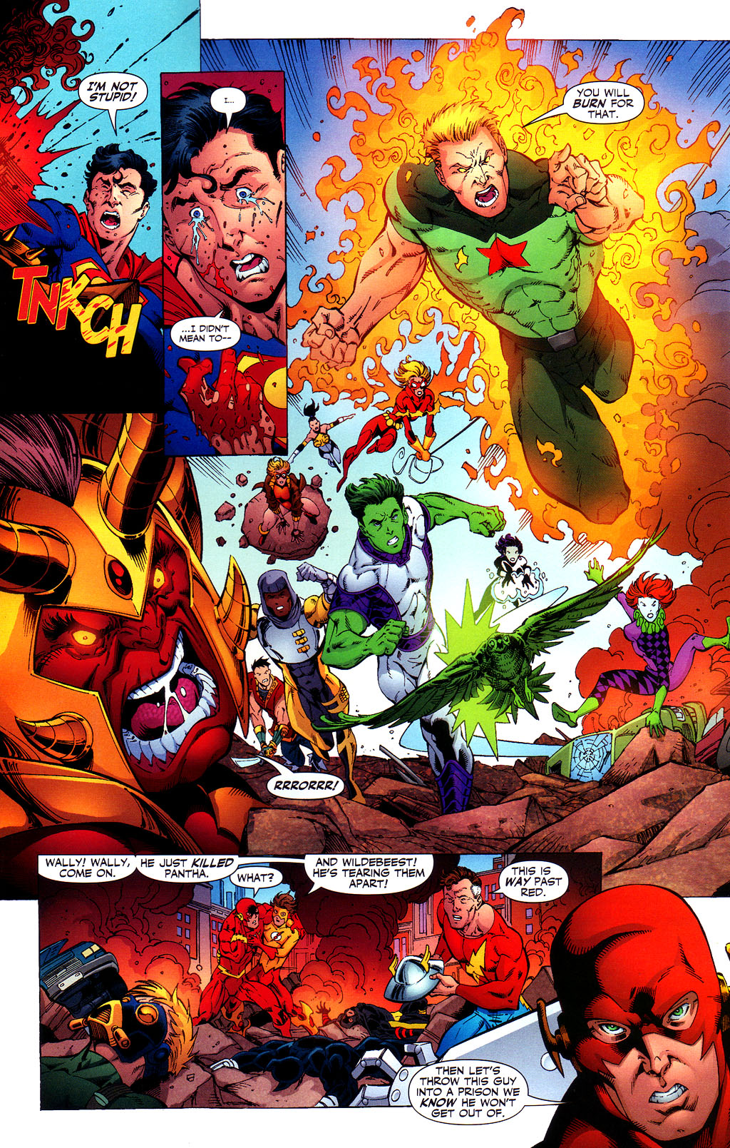 <{ $series->title }} issue 60 (Teen Titans) - Page 19