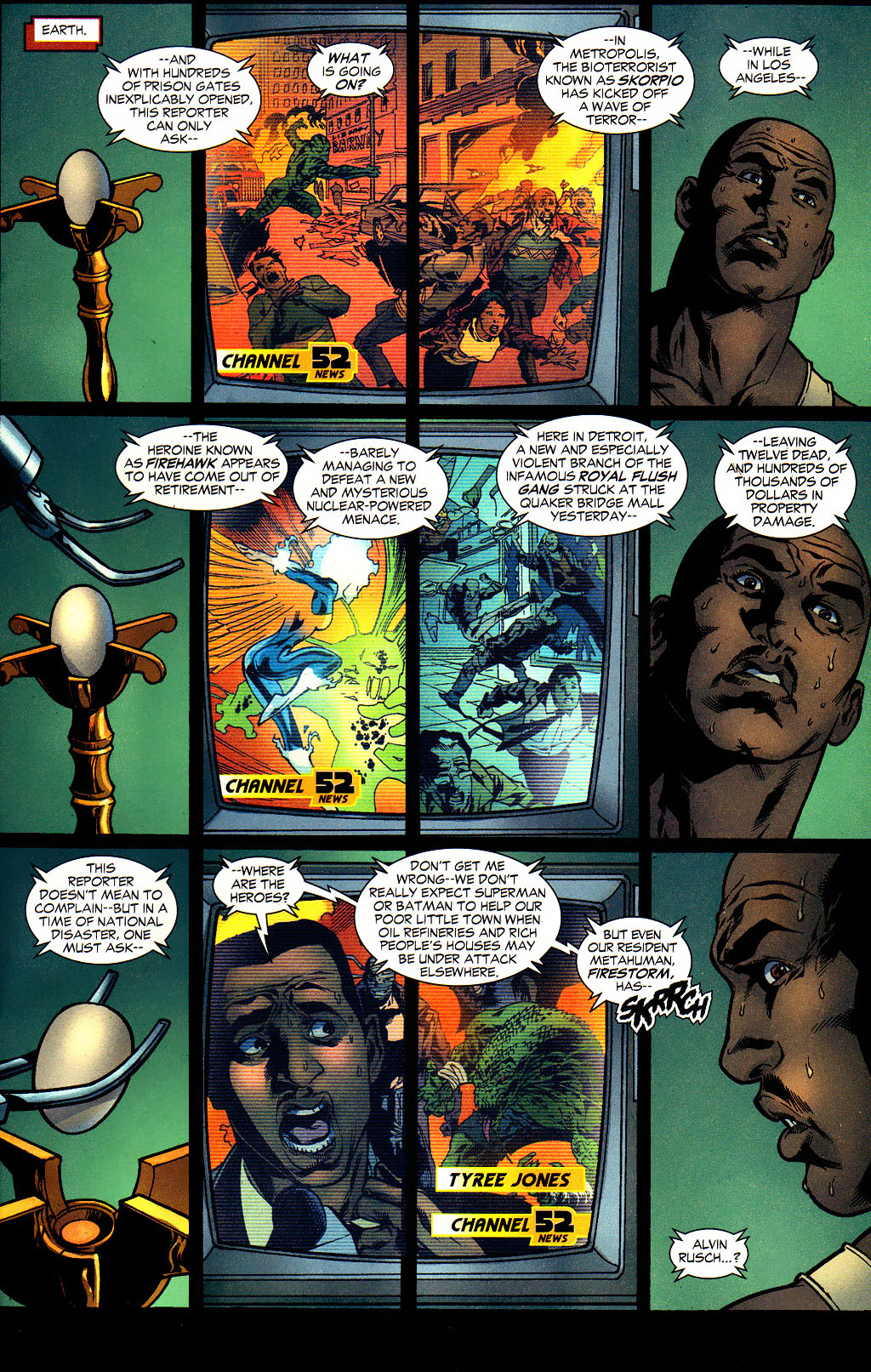 <{ $series->title }} issue 64 (Firestorm) - Page 12