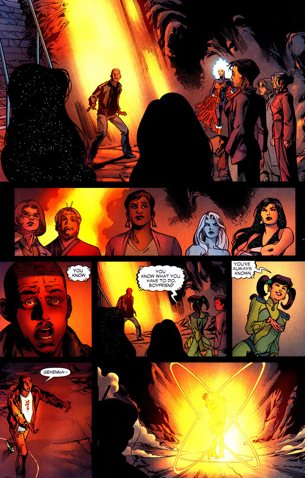 <{ $series->title }} issue 64 (Firestorm) - Page 19