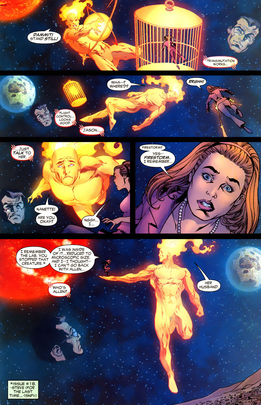 <{ $series->title }} issue 65 (Firestorm) - Page 19