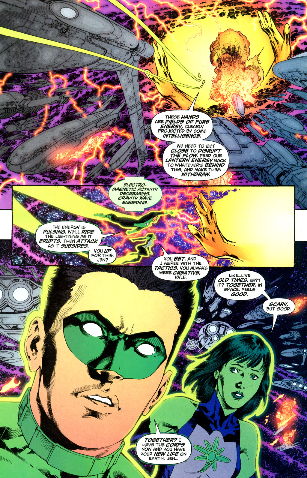 <{ $series->title }} issue 66 (Rann-Thanagar War) - Page 19