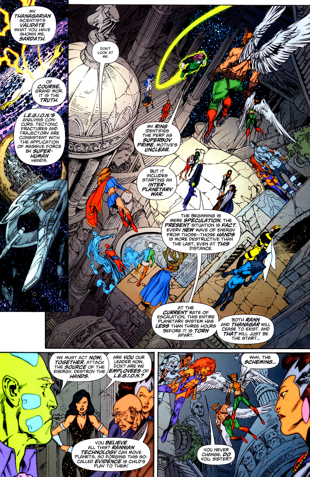 Infinite Crisis Omnibus (2005) issue 66 (Rann-Thanagar War) - Page 32