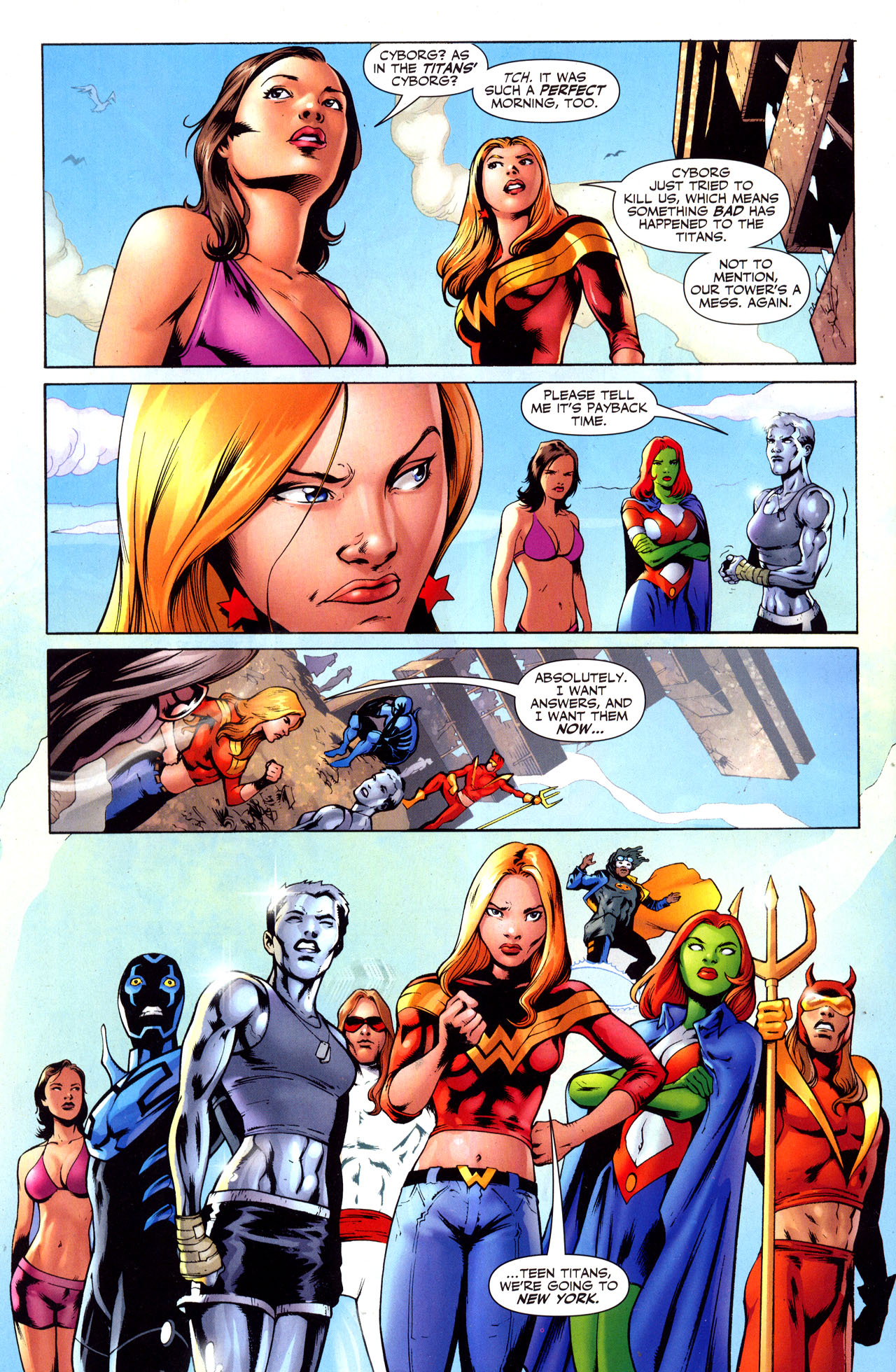 Infinite Crisis Omnibus (2005) issue 75 (Teen Titans) - Page 34