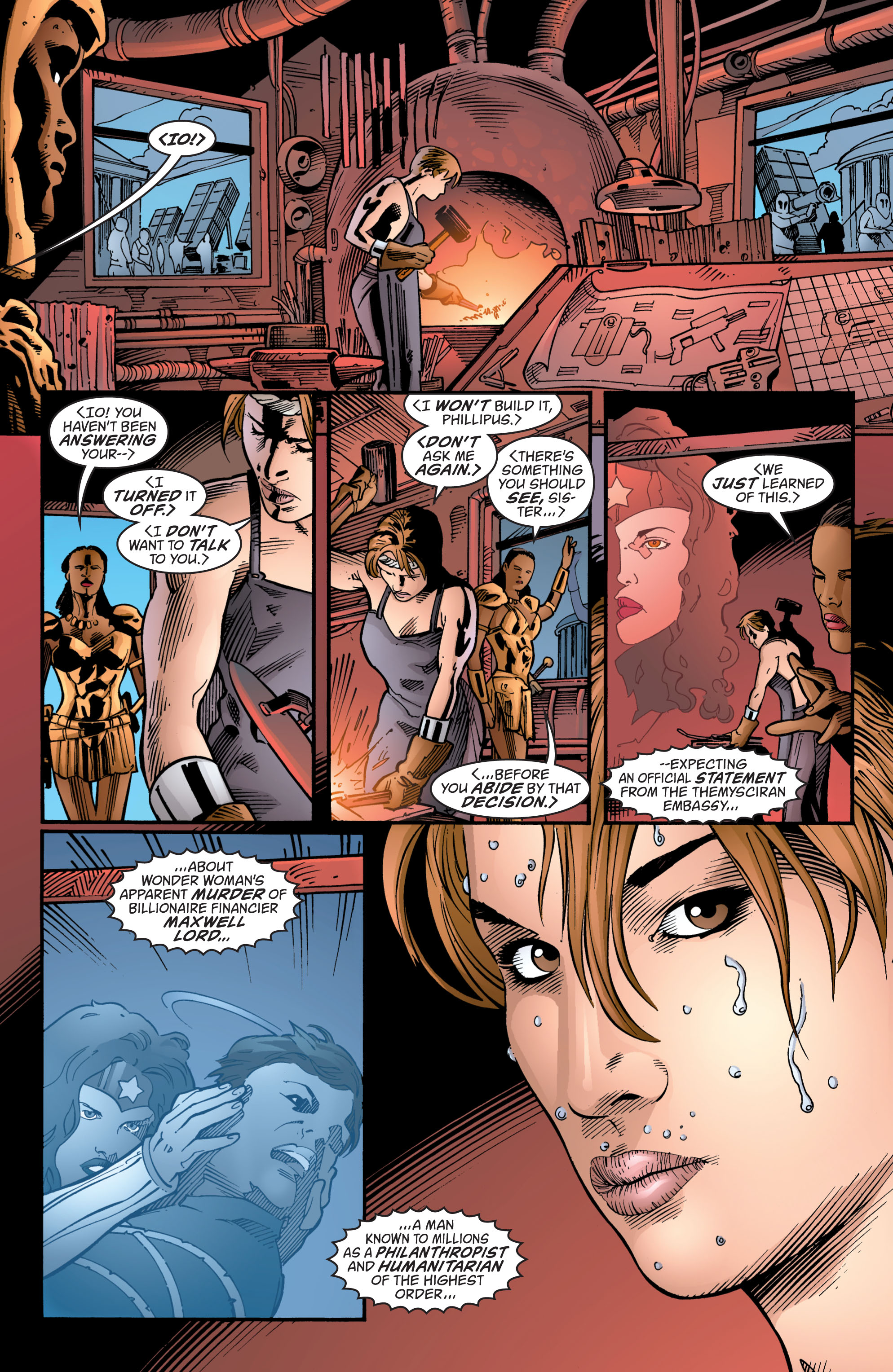 <{ $series->title }} issue 8 (Wonder Woman) - Page 5