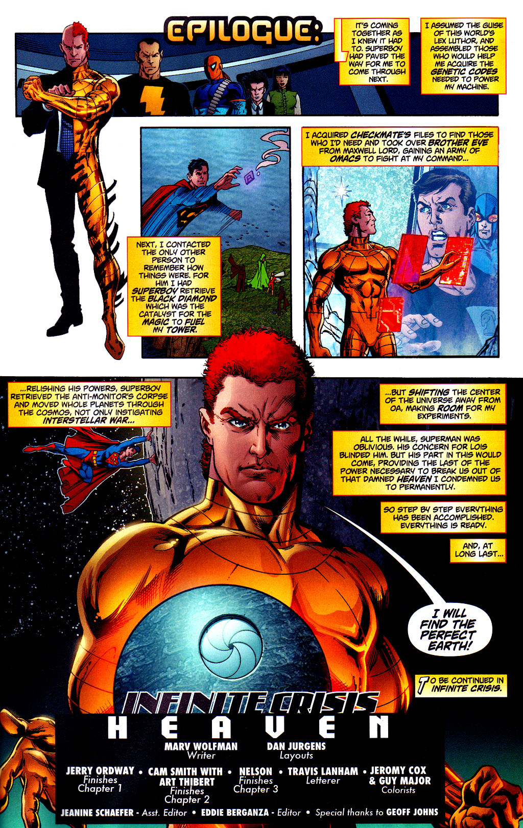 Infinite Crisis Omnibus (2005) issue 82 (Infinite Crisis: Secret Files & Origins) - Page 45