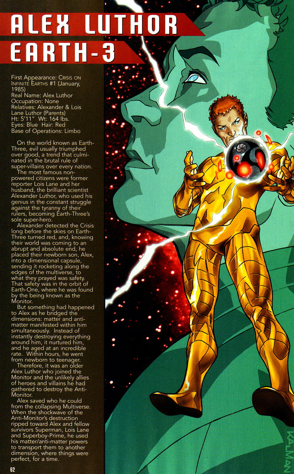 Infinite Crisis Omnibus (2005) issue 82 (Infinite Crisis: Secret Files & Origins) - Page 48