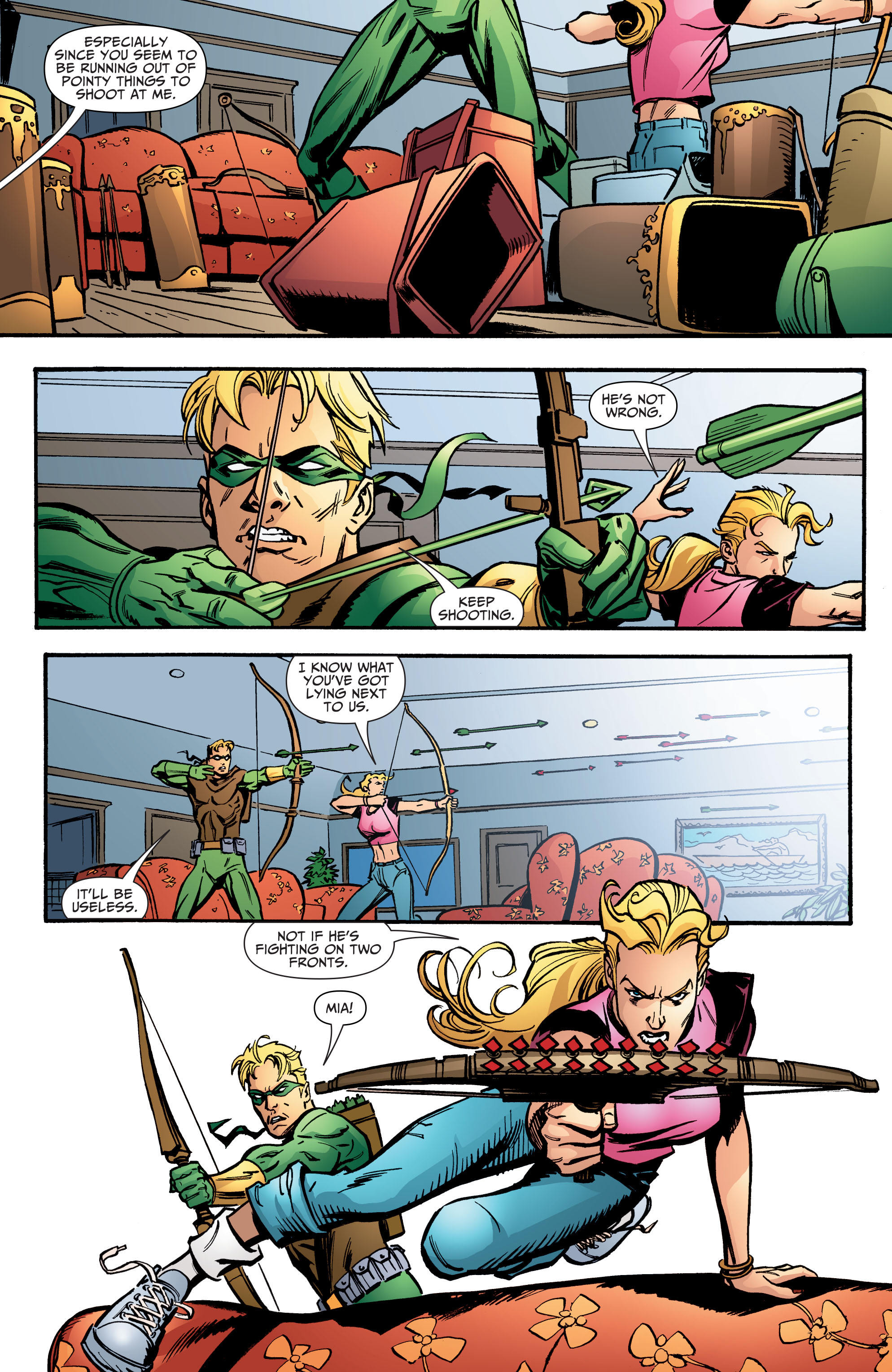 <{ $series->title }} issue 91 (Green Arrow) - Page 5