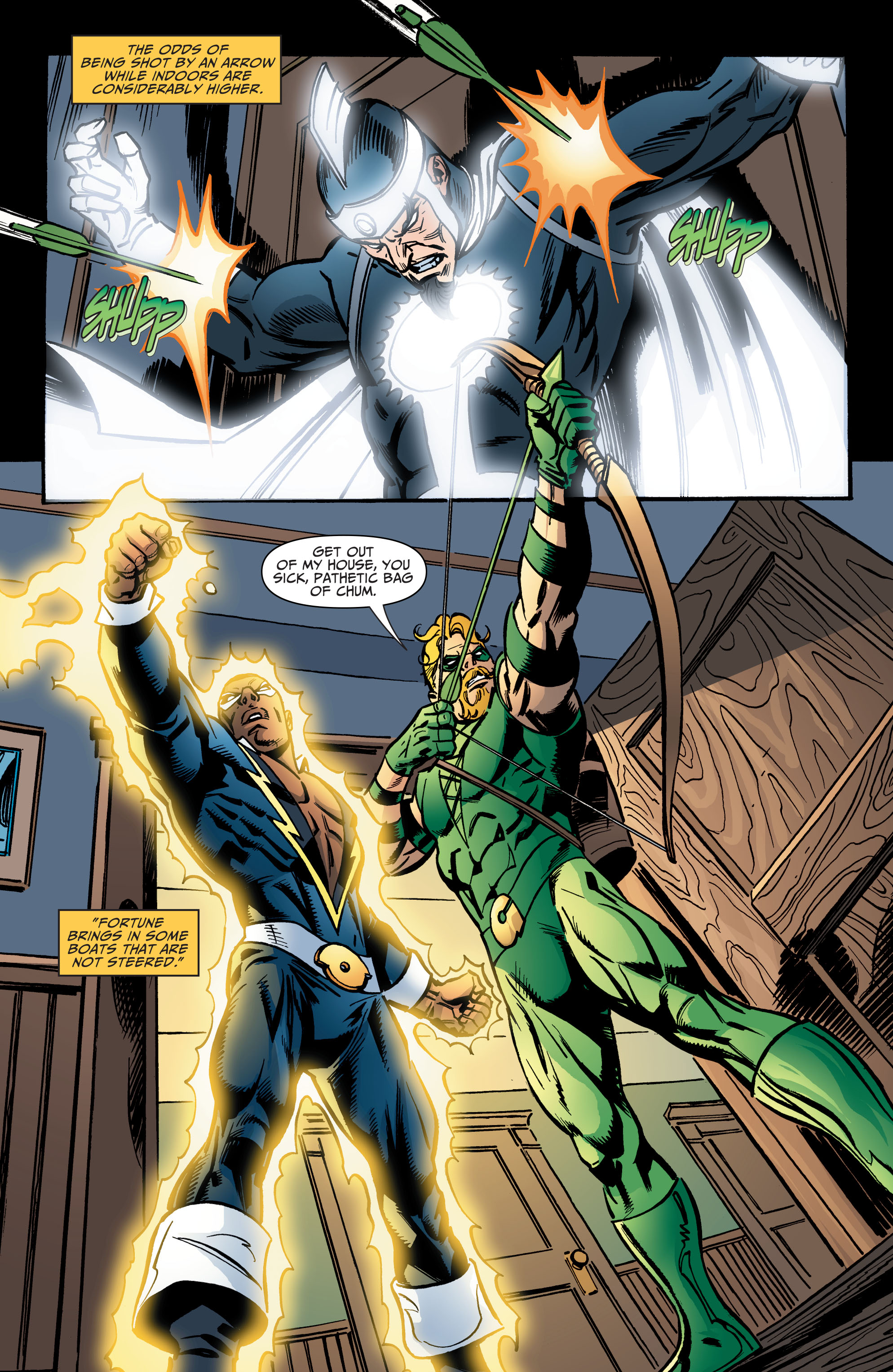 <{ $series->title }} issue 91 (Green Arrow) - Page 9