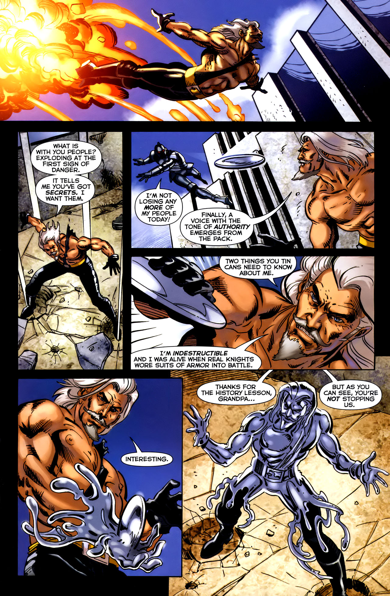 <{ $series->title }} issue 99 (Battle for Bludhaven 4) - Page 3