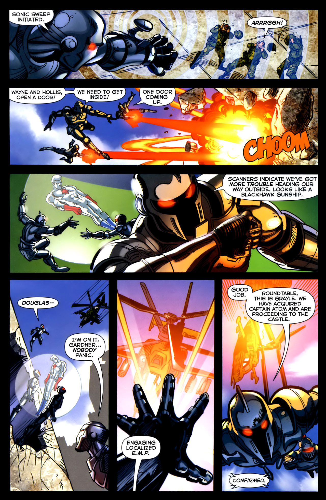 <{ $series->title }} issue 99 (Battle for Bludhaven 4) - Page 4