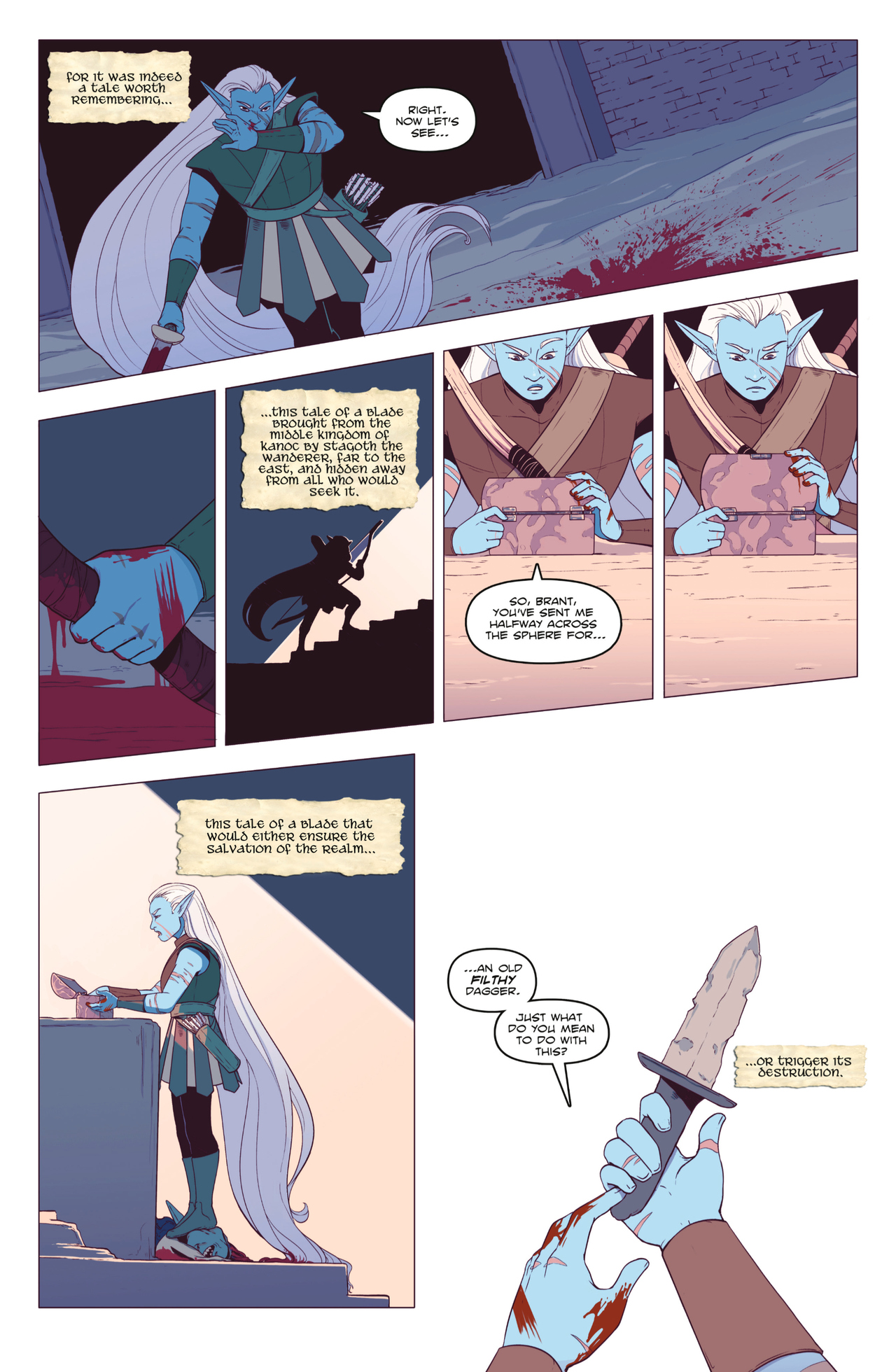 <{ $series->title }} issue 1 - Page 22