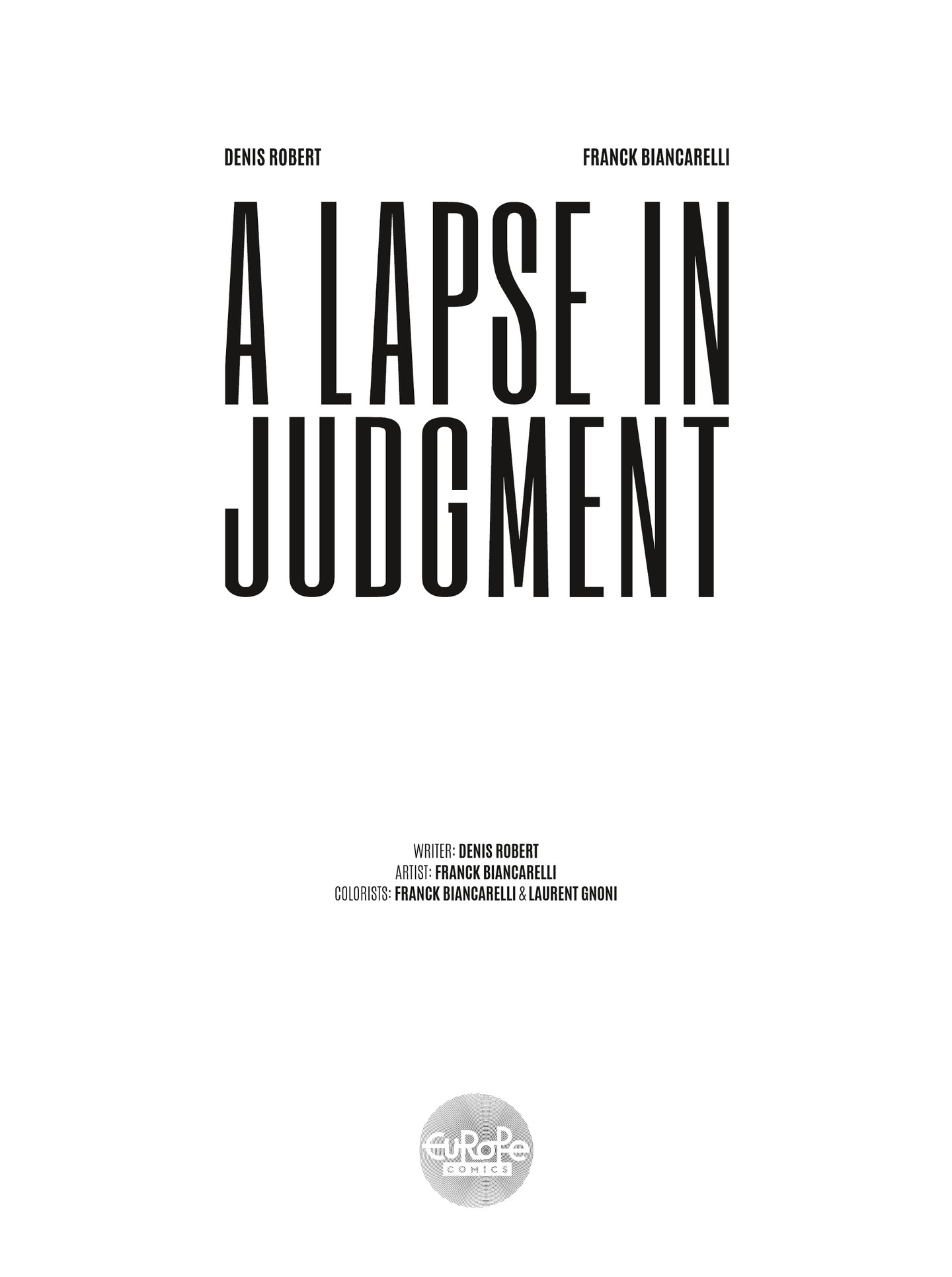 A Lapse in Judgment (2020) Chapter 1 Page 2