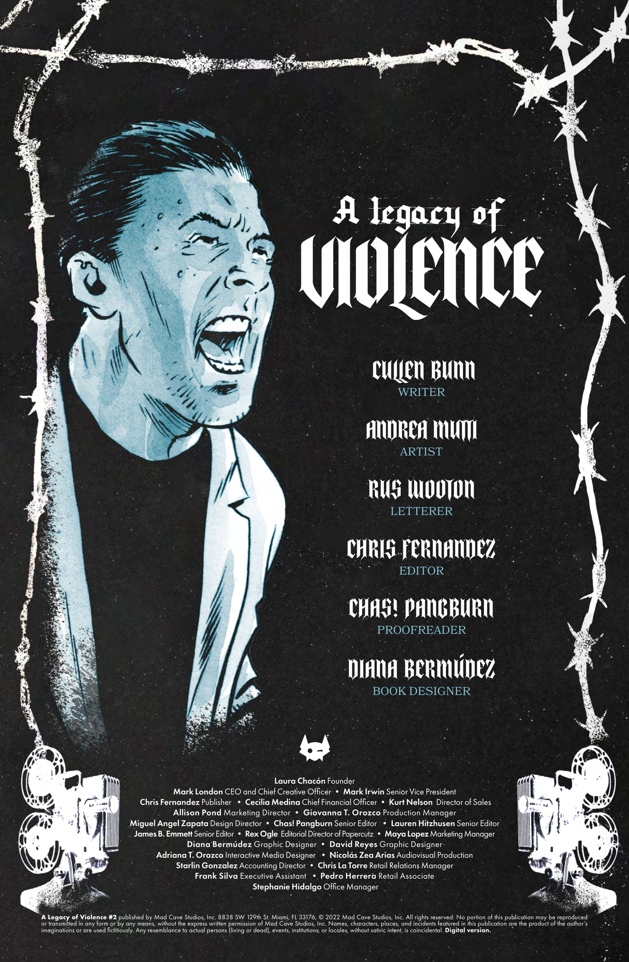 A Legacy of Violence (2022-) issue 2 - Page 2