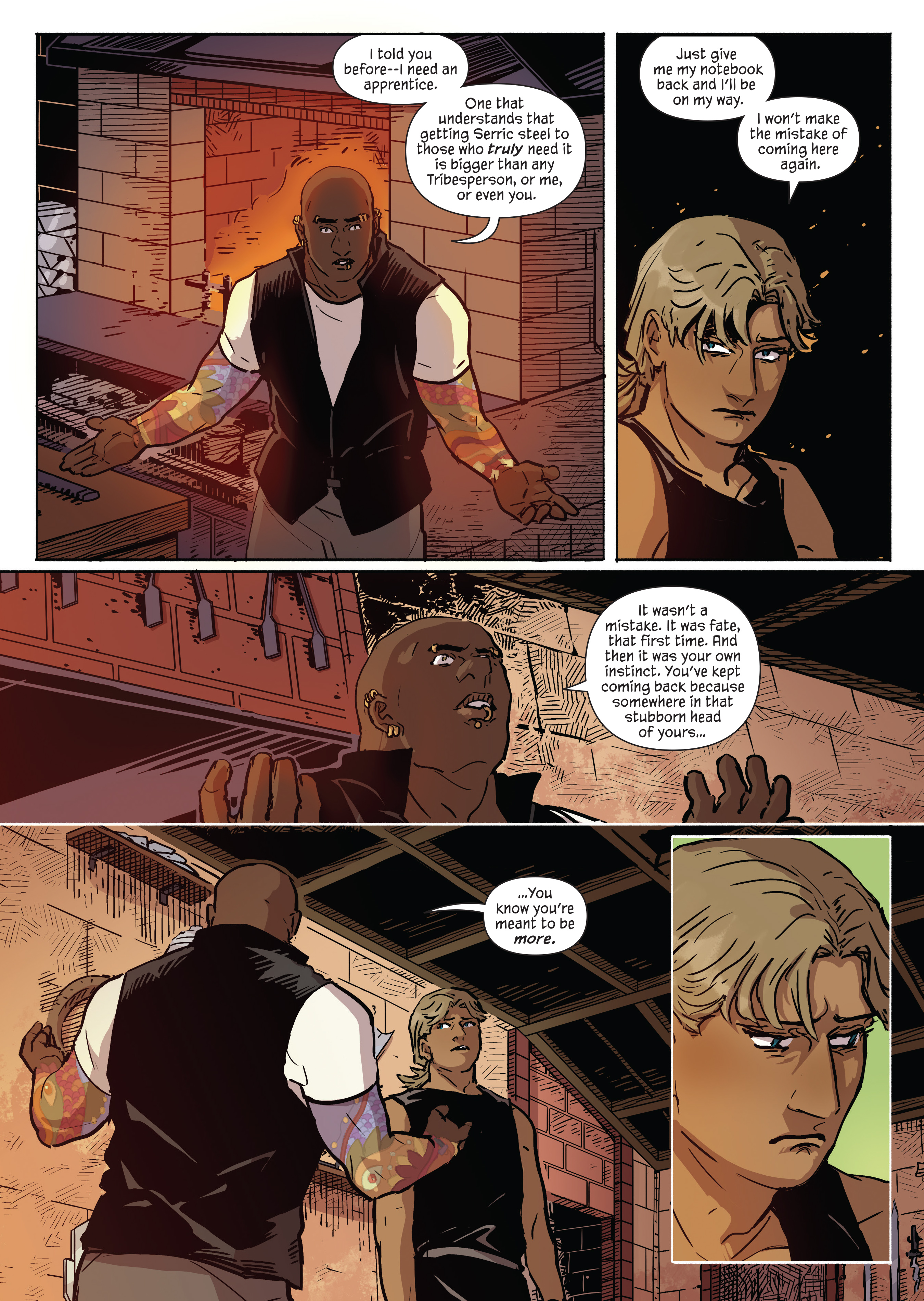 A Spark Within the Forge: An Ember in the Ashes (2022) issue 1 - Page 111