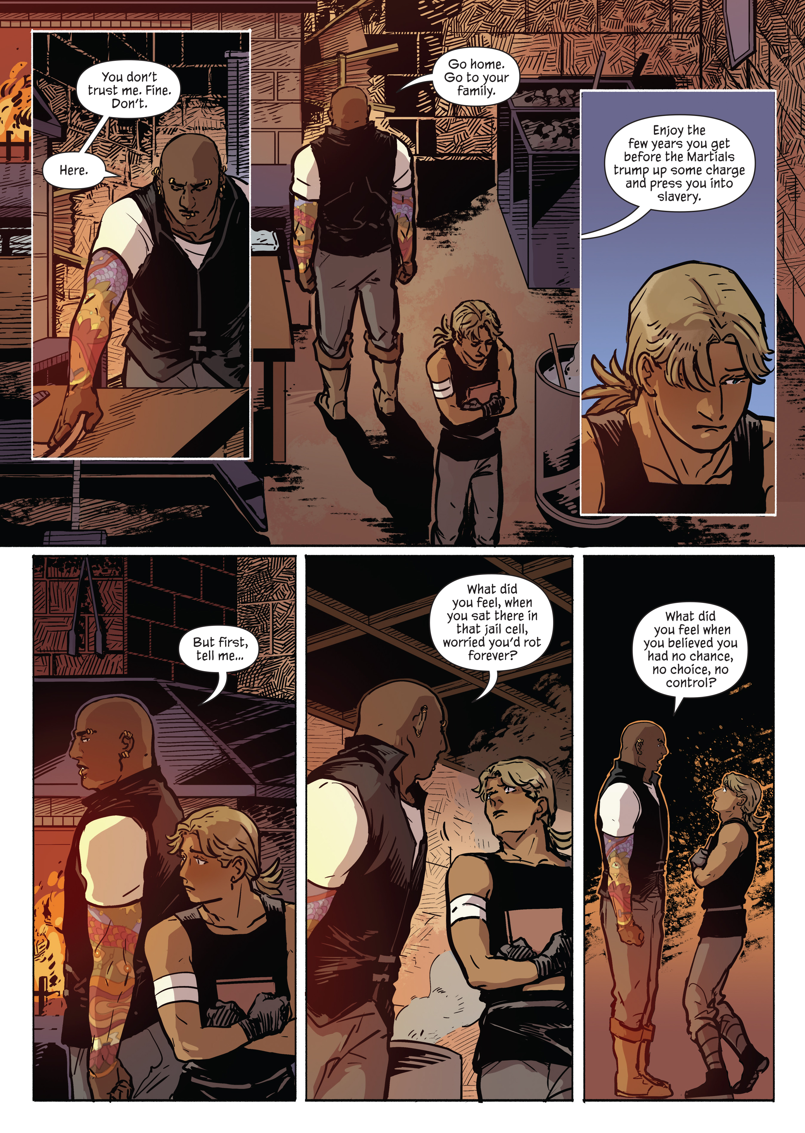 A Spark Within the Forge: An Ember in the Ashes (2022) issue 1 - Page 112