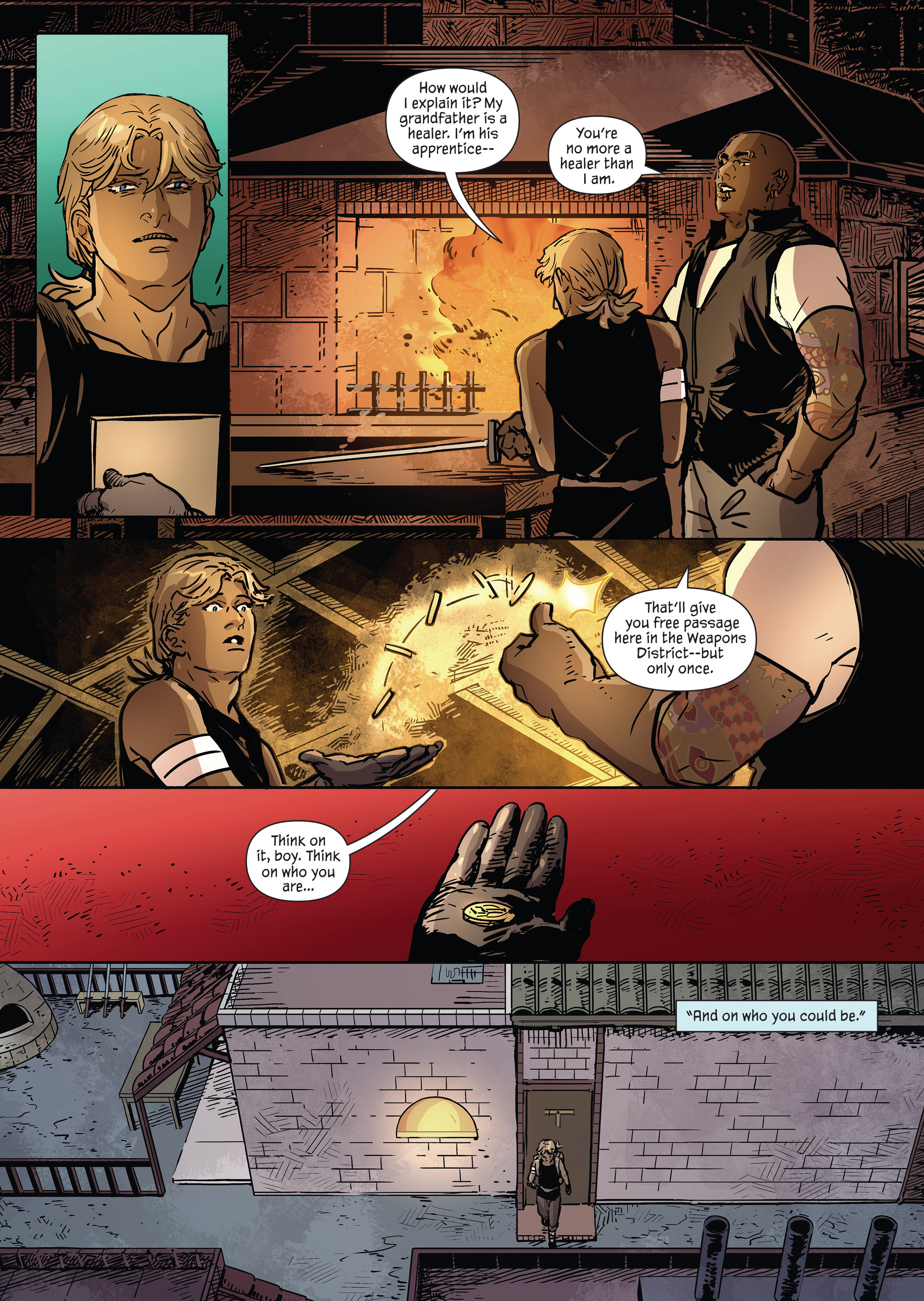 A Spark Within the Forge: An Ember in the Ashes (2022) issue 1 - Page 118