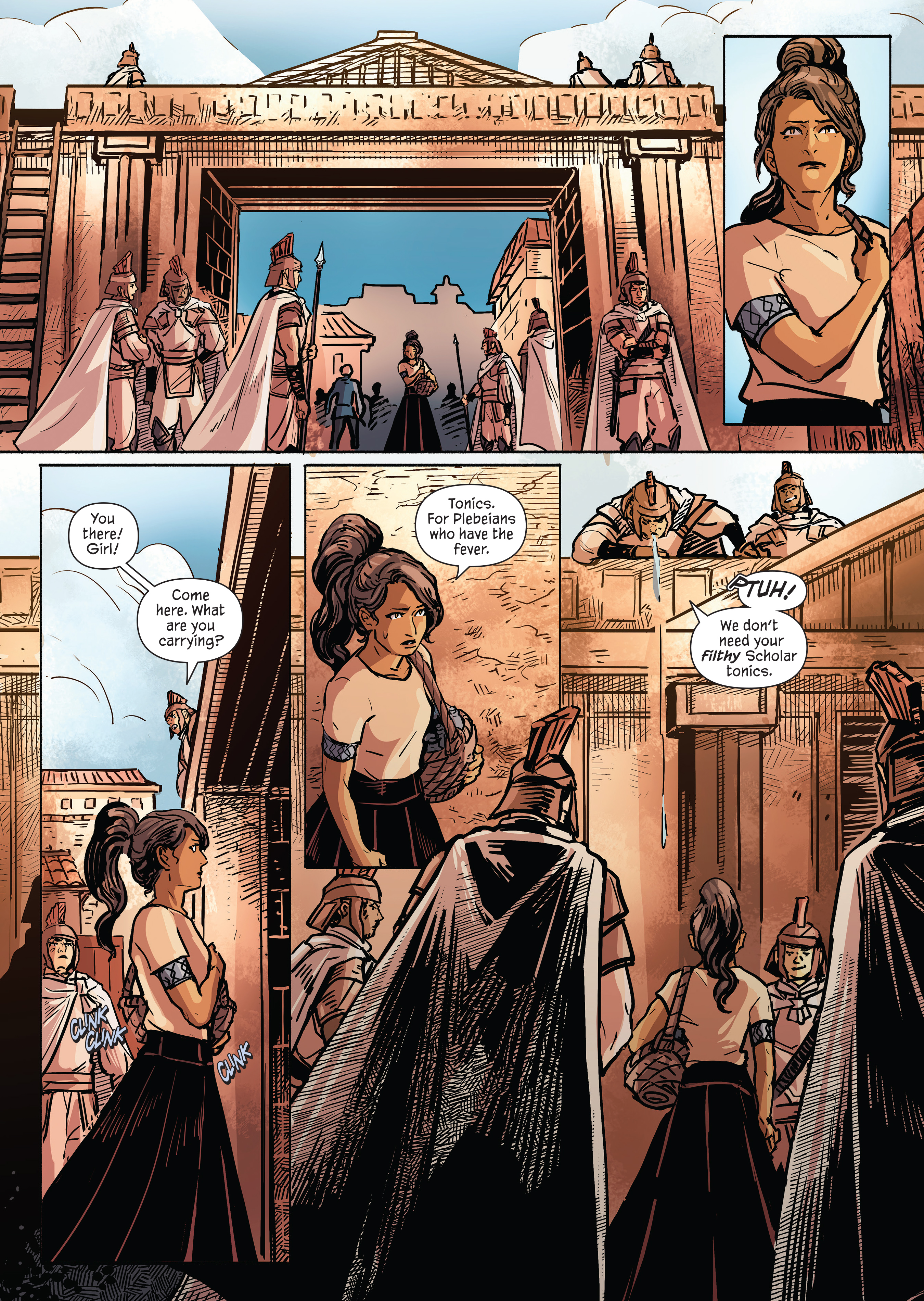 A Spark Within the Forge: An Ember in the Ashes (2022) issue 1 - Page 129