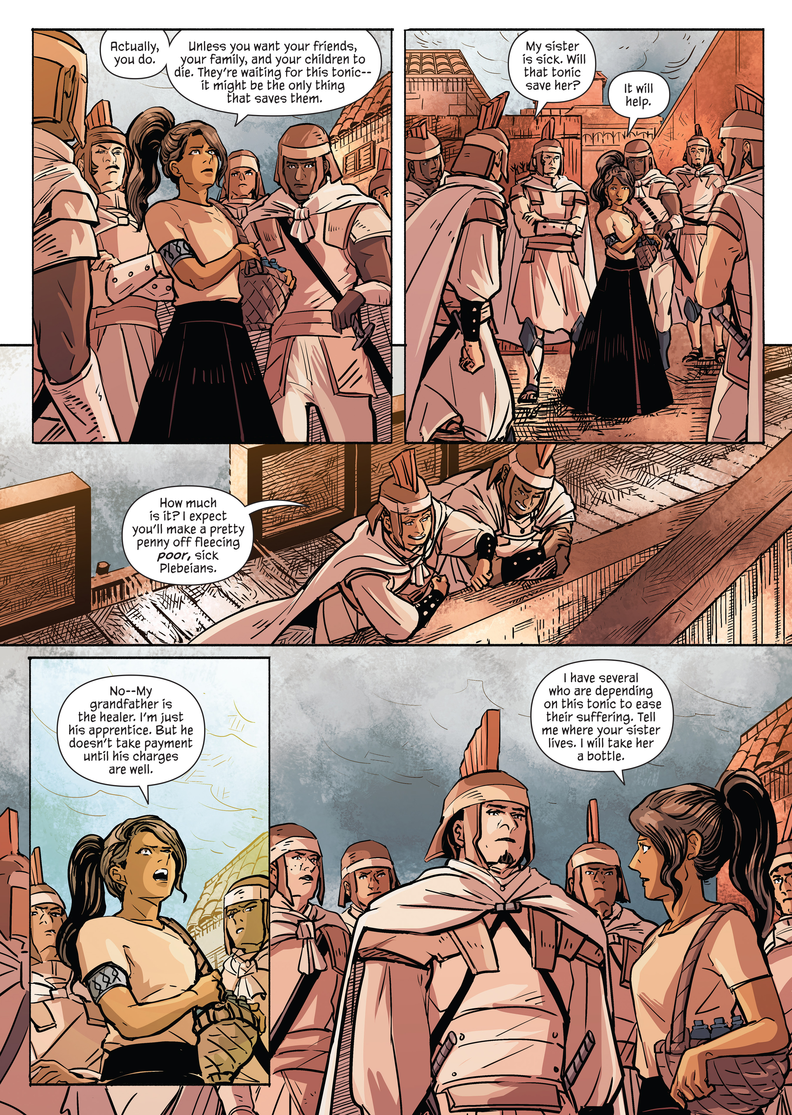 A Spark Within the Forge: An Ember in the Ashes (2022) issue 1 - Page 130