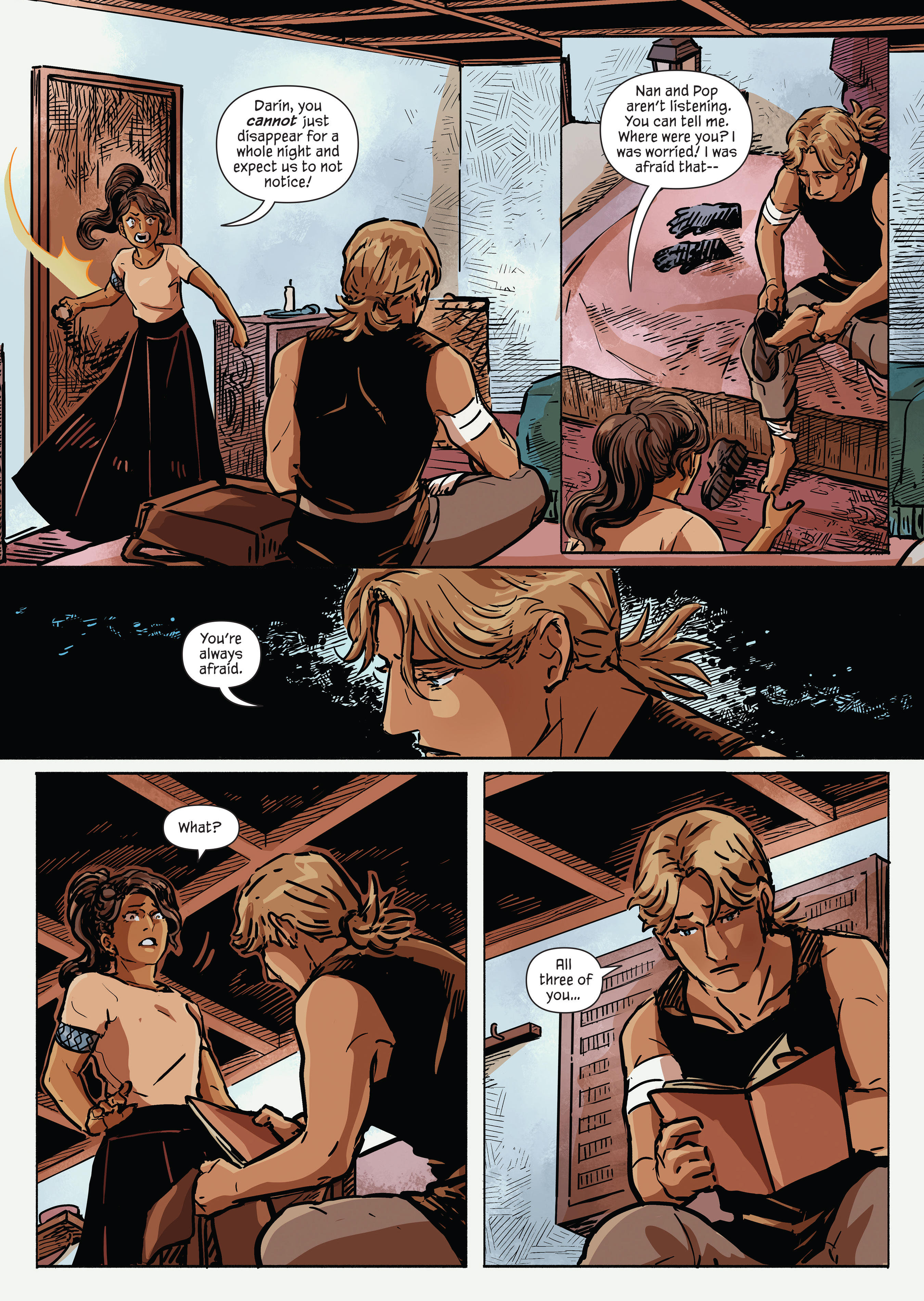 A Spark Within the Forge: An Ember in the Ashes (2022) issue 1 - Page 134