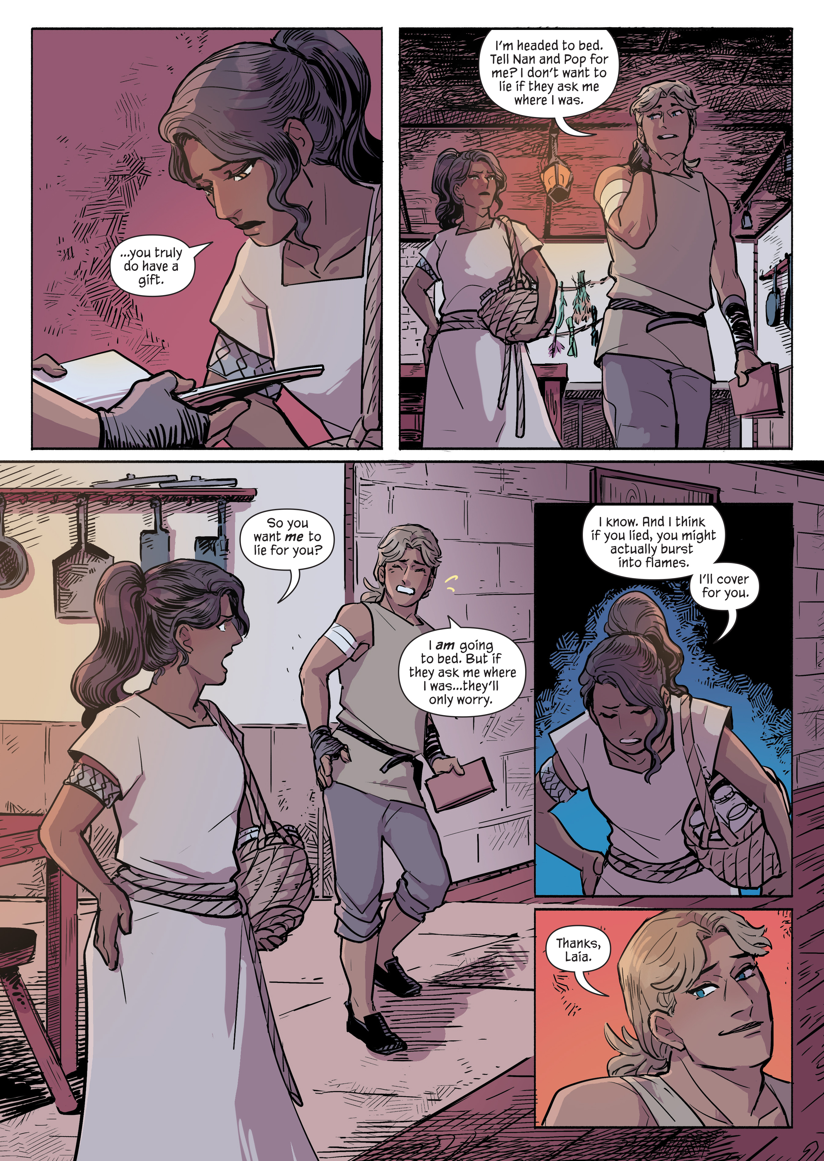 A Spark Within the Forge: An Ember in the Ashes (2022) issue 1 - Page 26