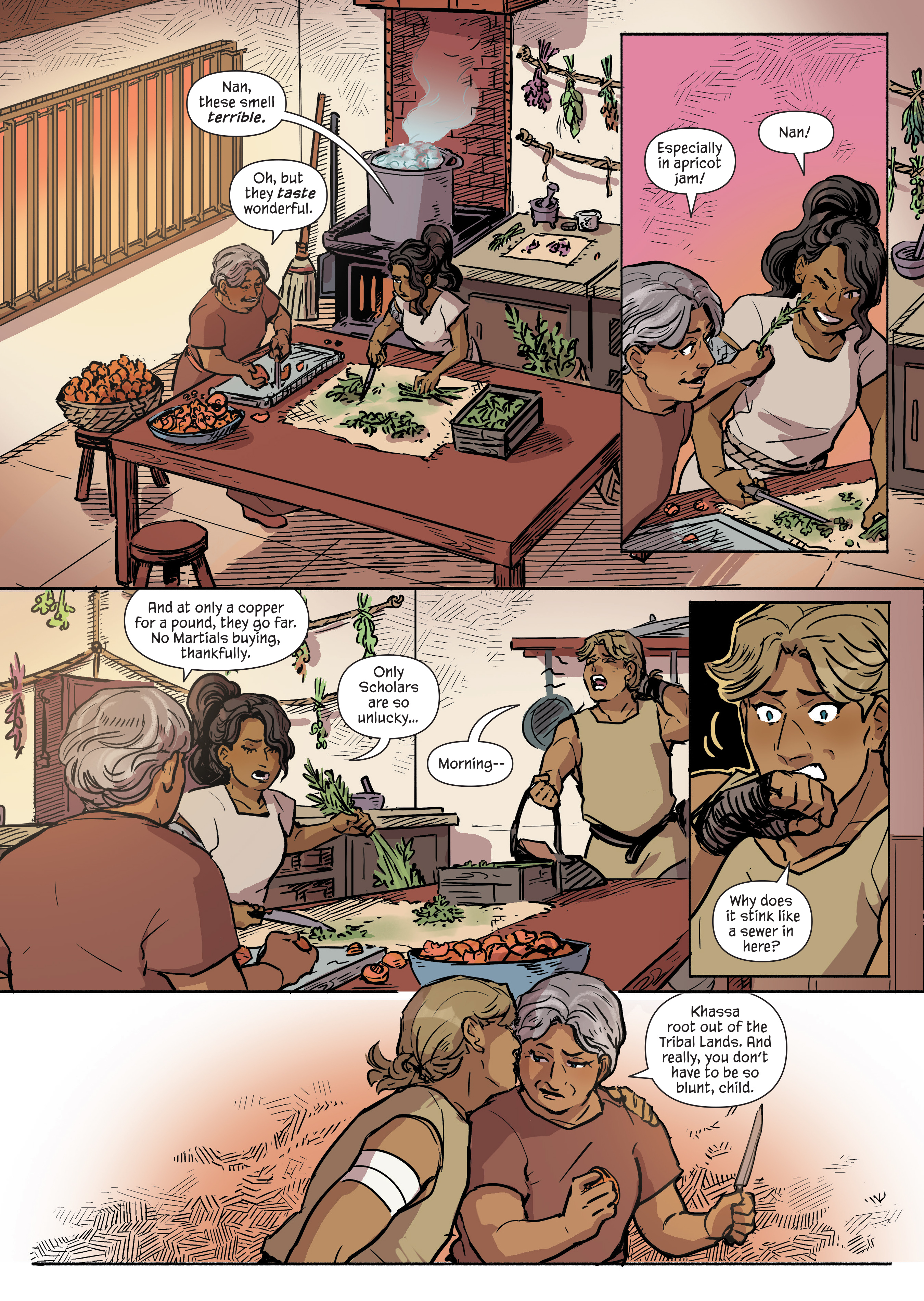 A Spark Within the Forge: An Ember in the Ashes (2022) issue 1 - Page 28