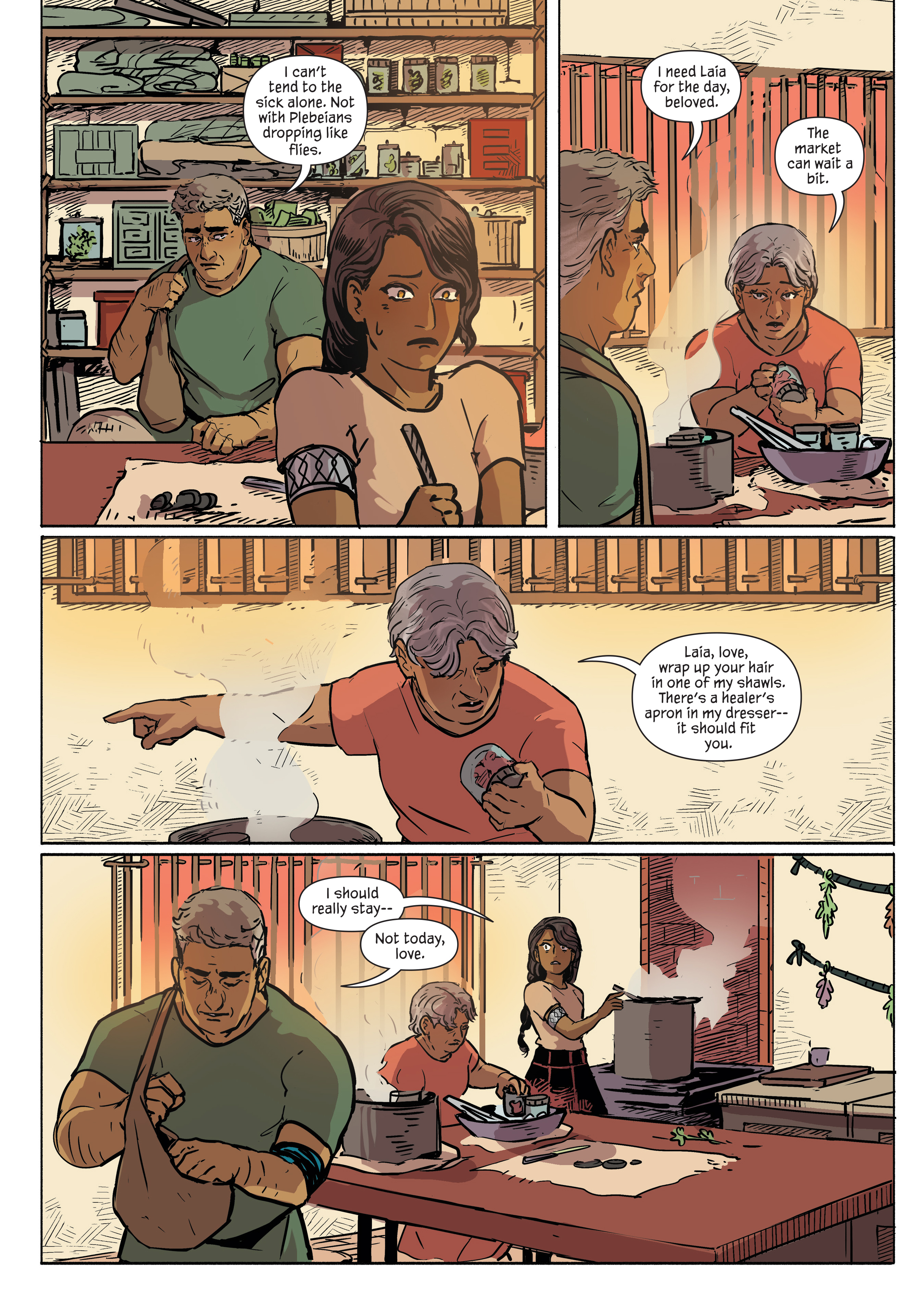 A Spark Within the Forge: An Ember in the Ashes (2022) issue 1 - Page 47