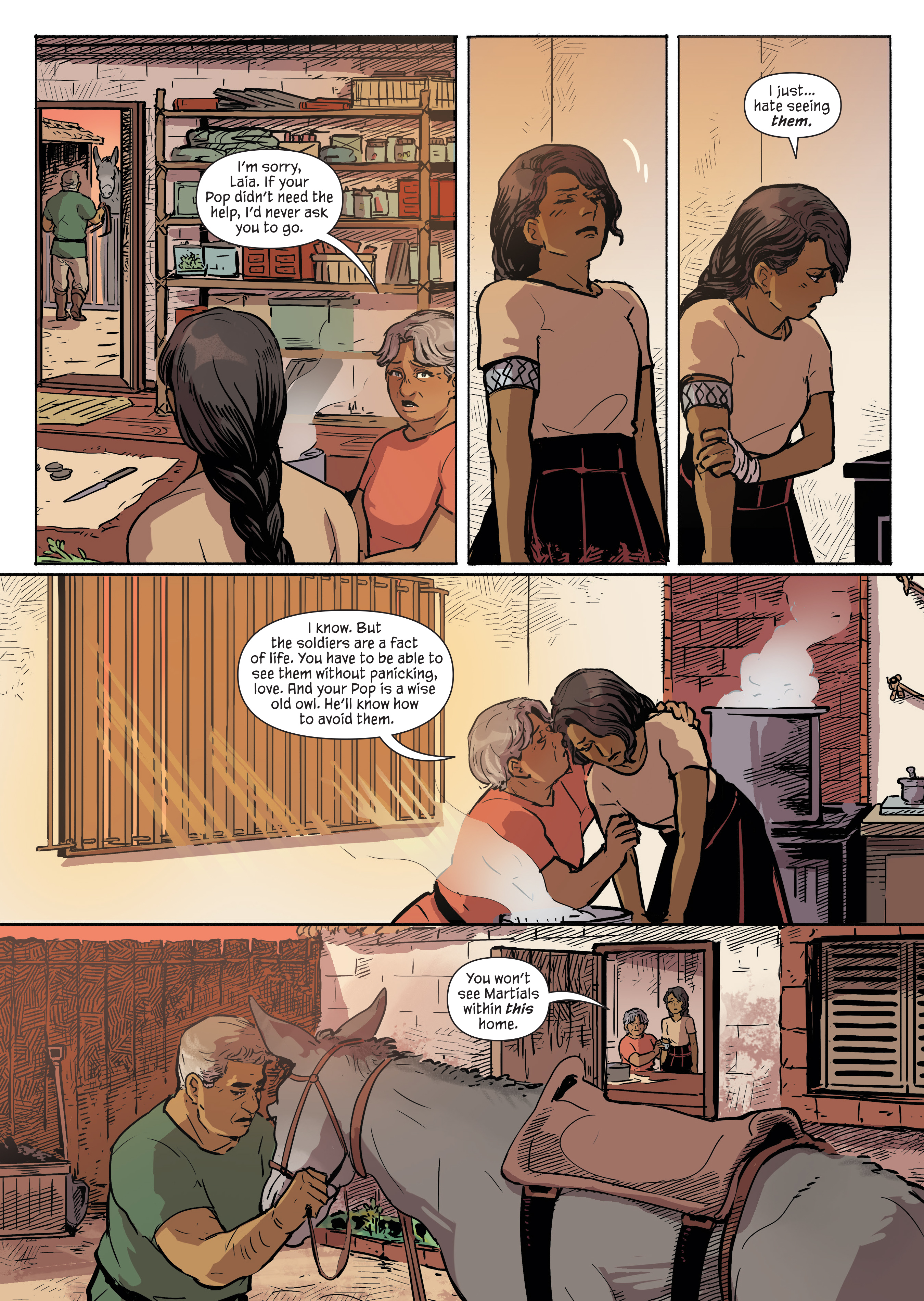 A Spark Within the Forge: An Ember in the Ashes (2022) issue 1 - Page 48