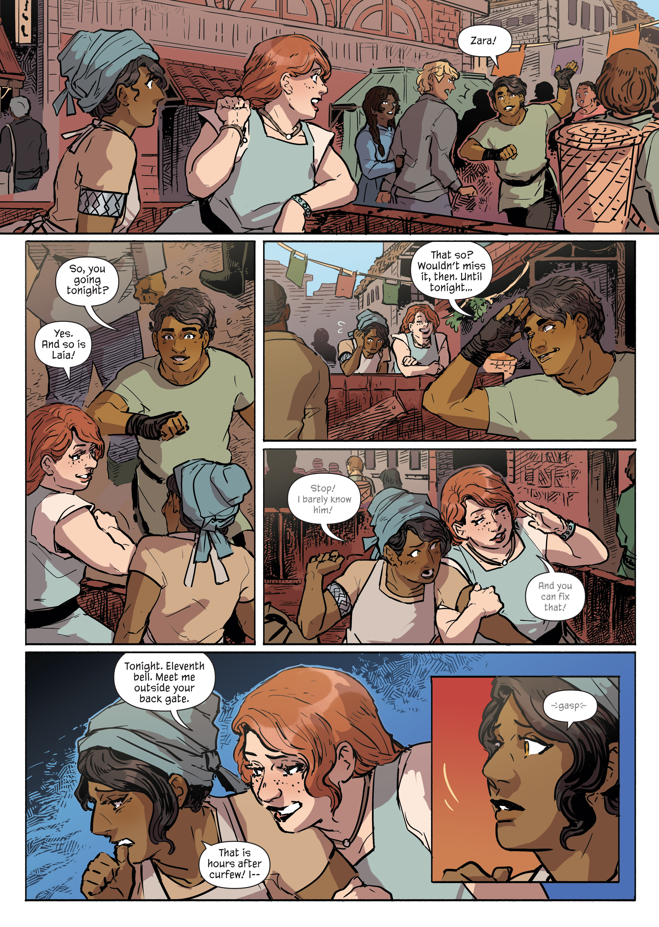 A Spark Within the Forge: An Ember in the Ashes (2022) issue 1 - Page 52