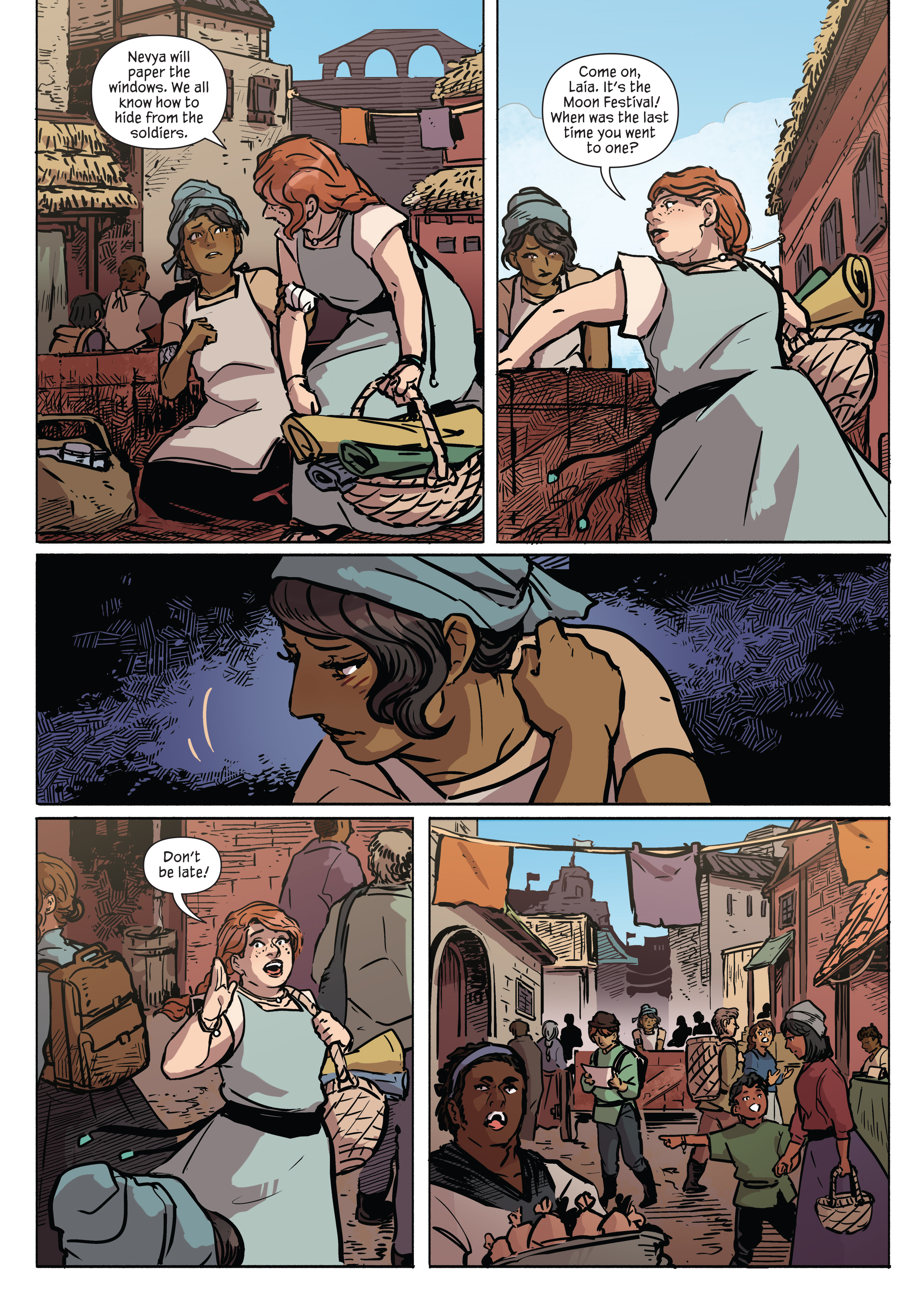 A Spark Within the Forge: An Ember in the Ashes (2022) issue 1 - Page 54