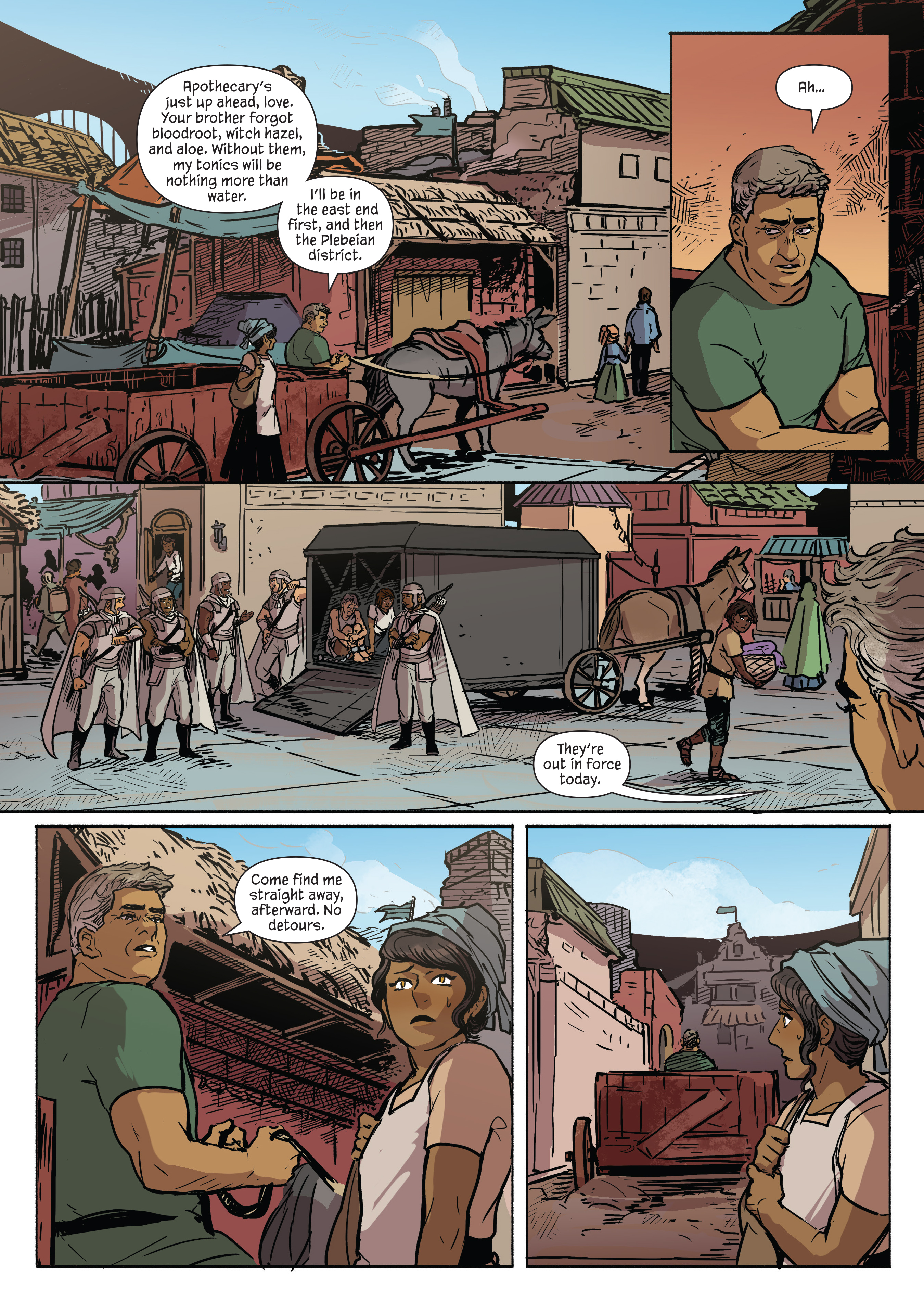 A Spark Within the Forge: An Ember in the Ashes (2022) issue 1 - Page 55