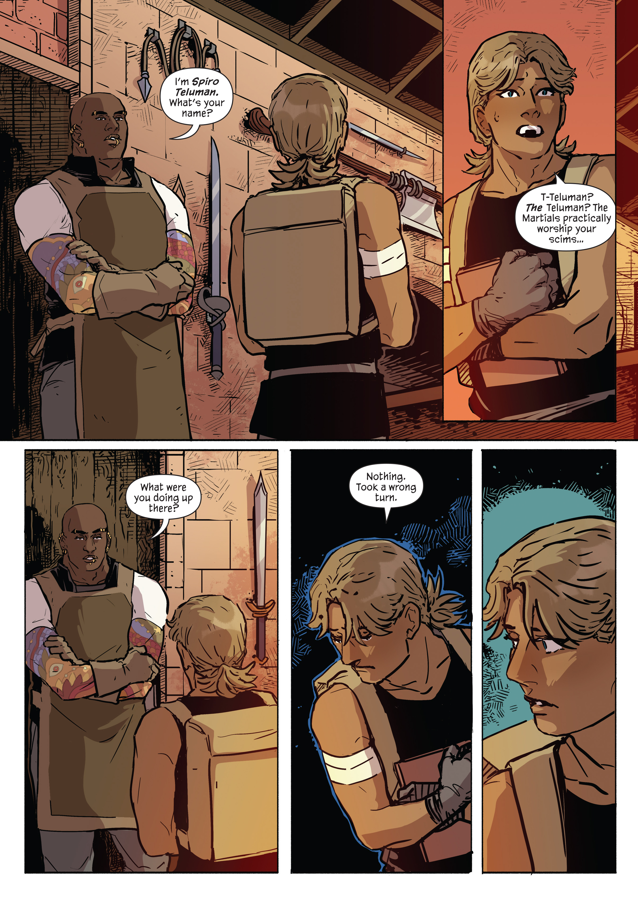 A Spark Within the Forge: An Ember in the Ashes (2022) issue 1 - Page 64