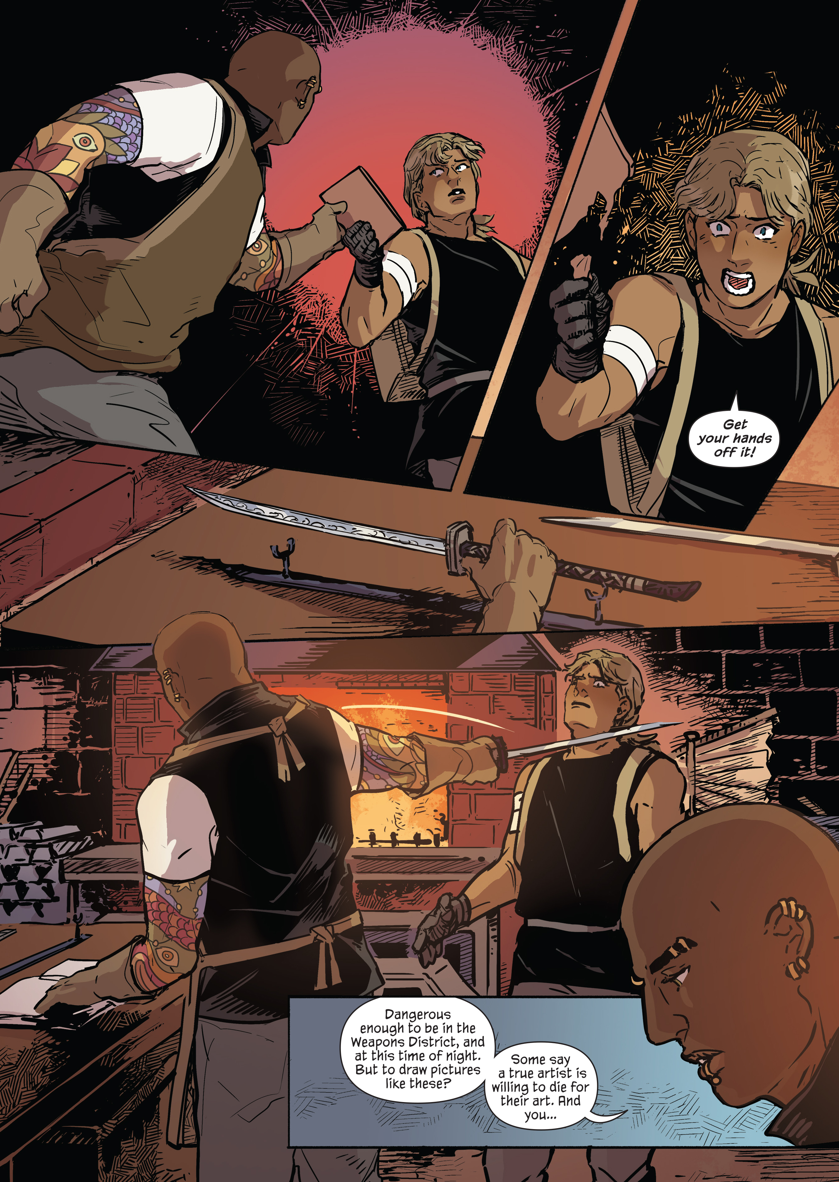 A Spark Within the Forge: An Ember in the Ashes (2022) issue 1 - Page 67