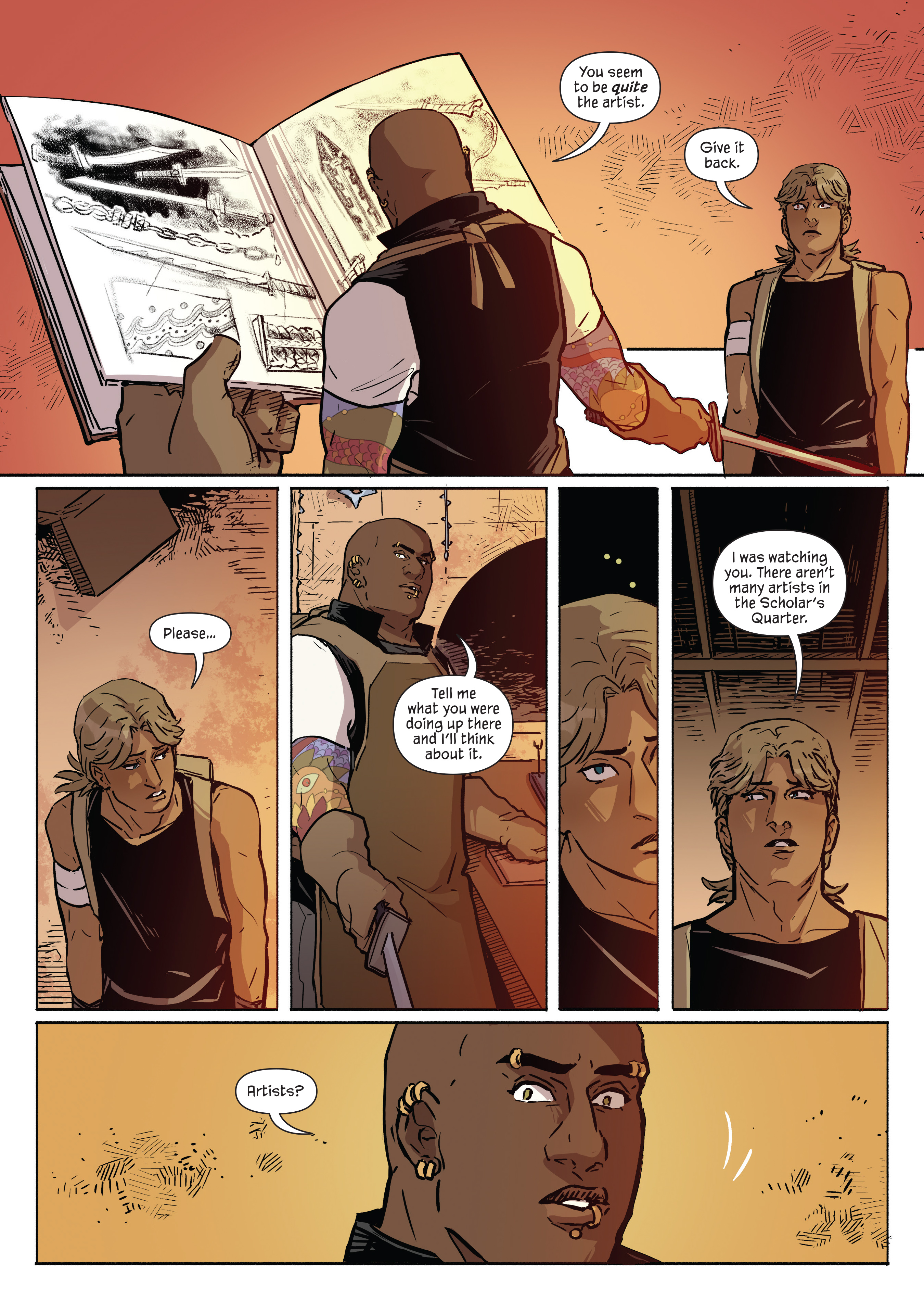 A Spark Within the Forge: An Ember in the Ashes (2022) issue 1 - Page 68