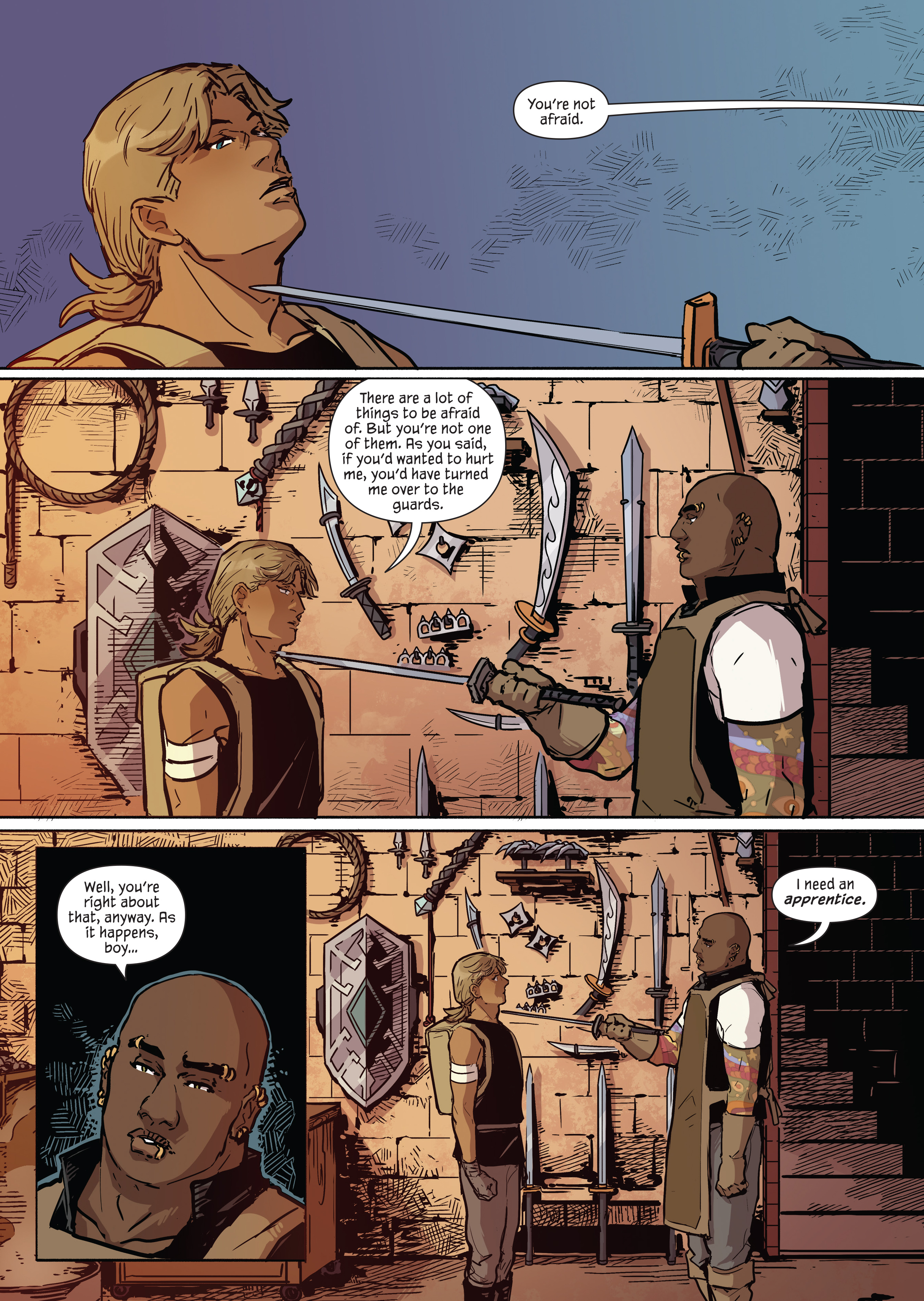 A Spark Within the Forge: An Ember in the Ashes (2022) issue 1 - Page 70