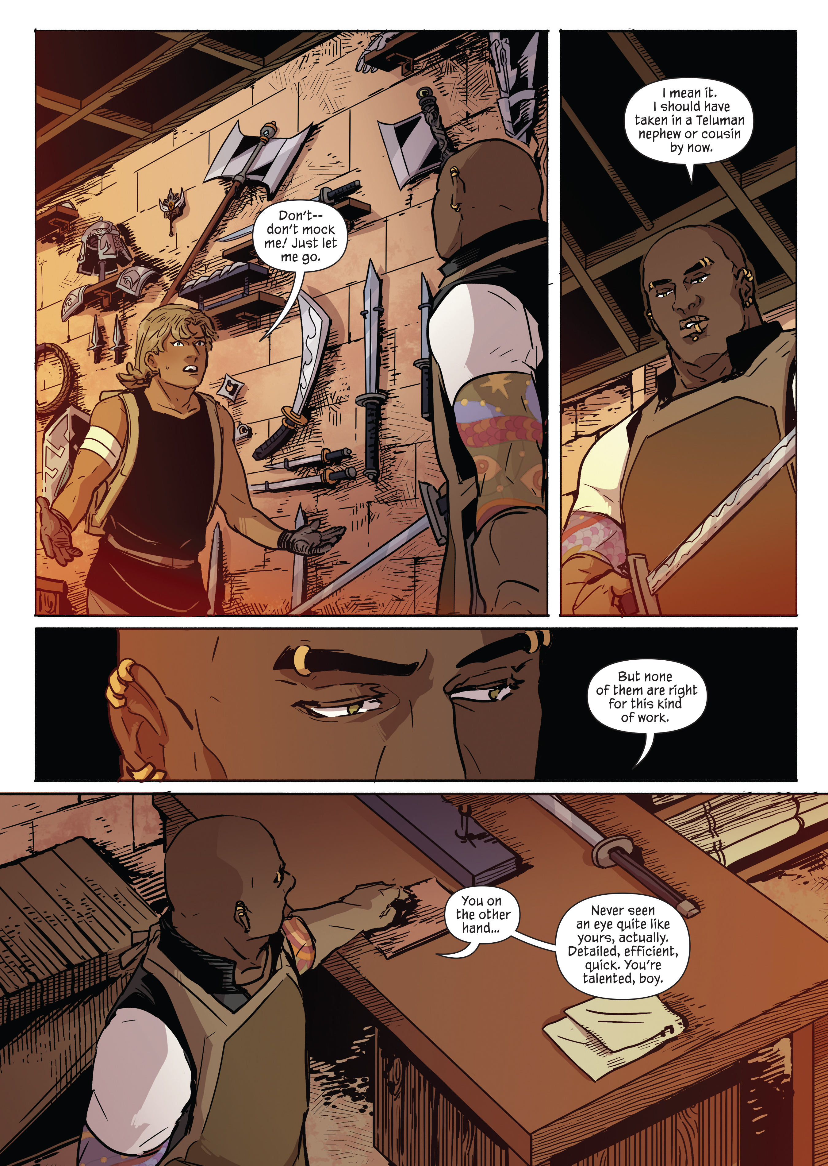 A Spark Within the Forge: An Ember in the Ashes (2022) issue 1 - Page 71