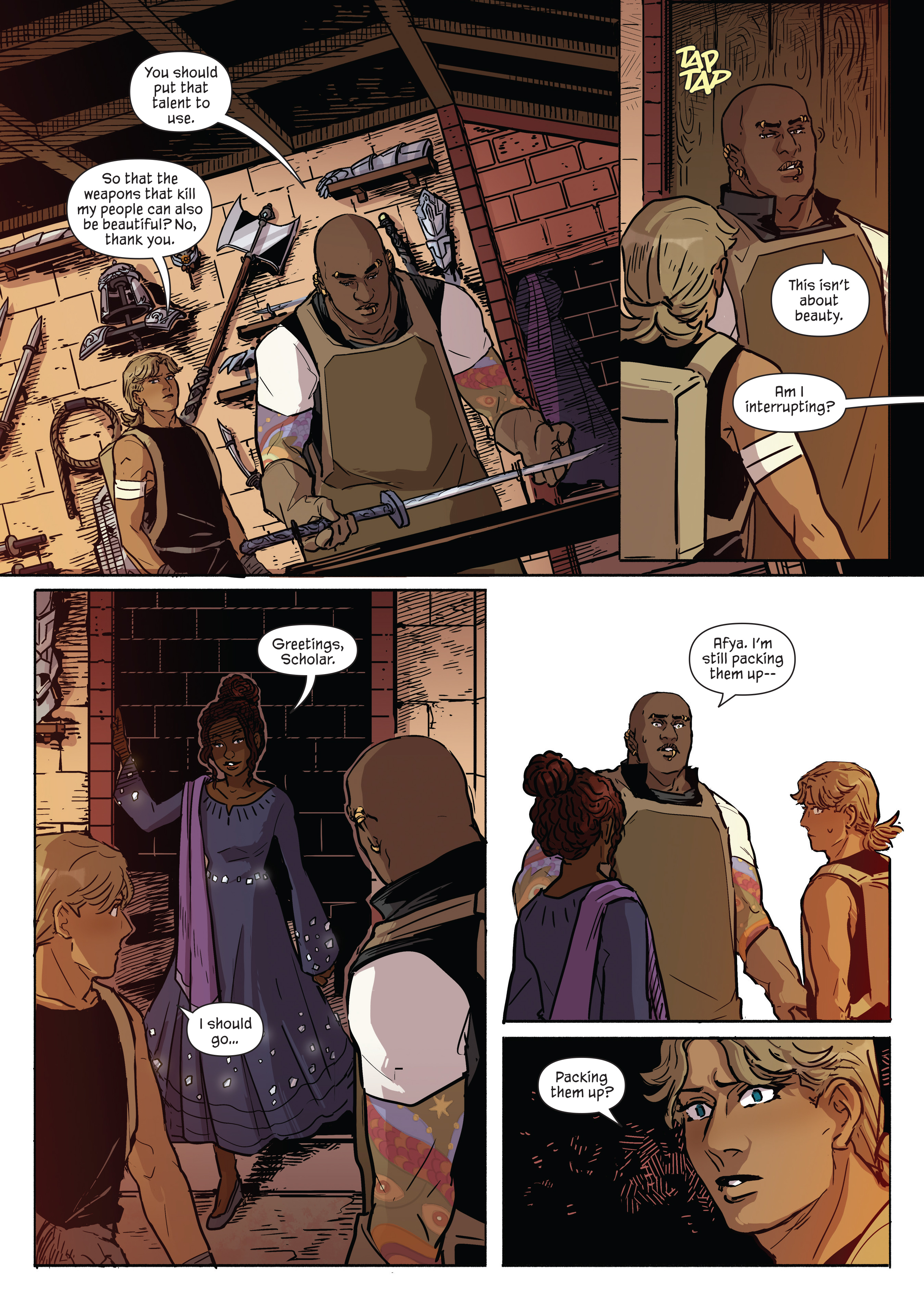 A Spark Within the Forge: An Ember in the Ashes (2022) issue 1 - Page 72